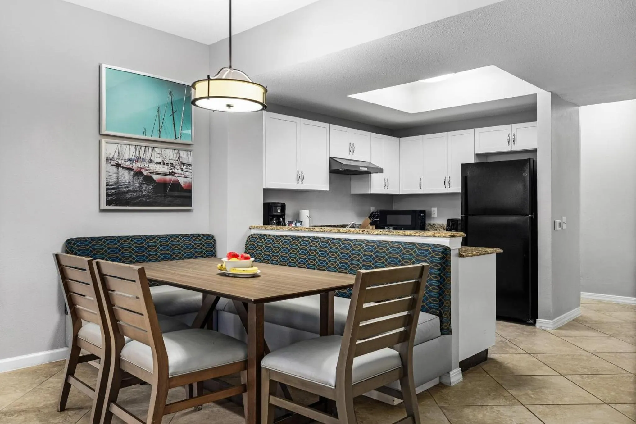 Communal kitchen in Club Wyndham at Majestic Sun