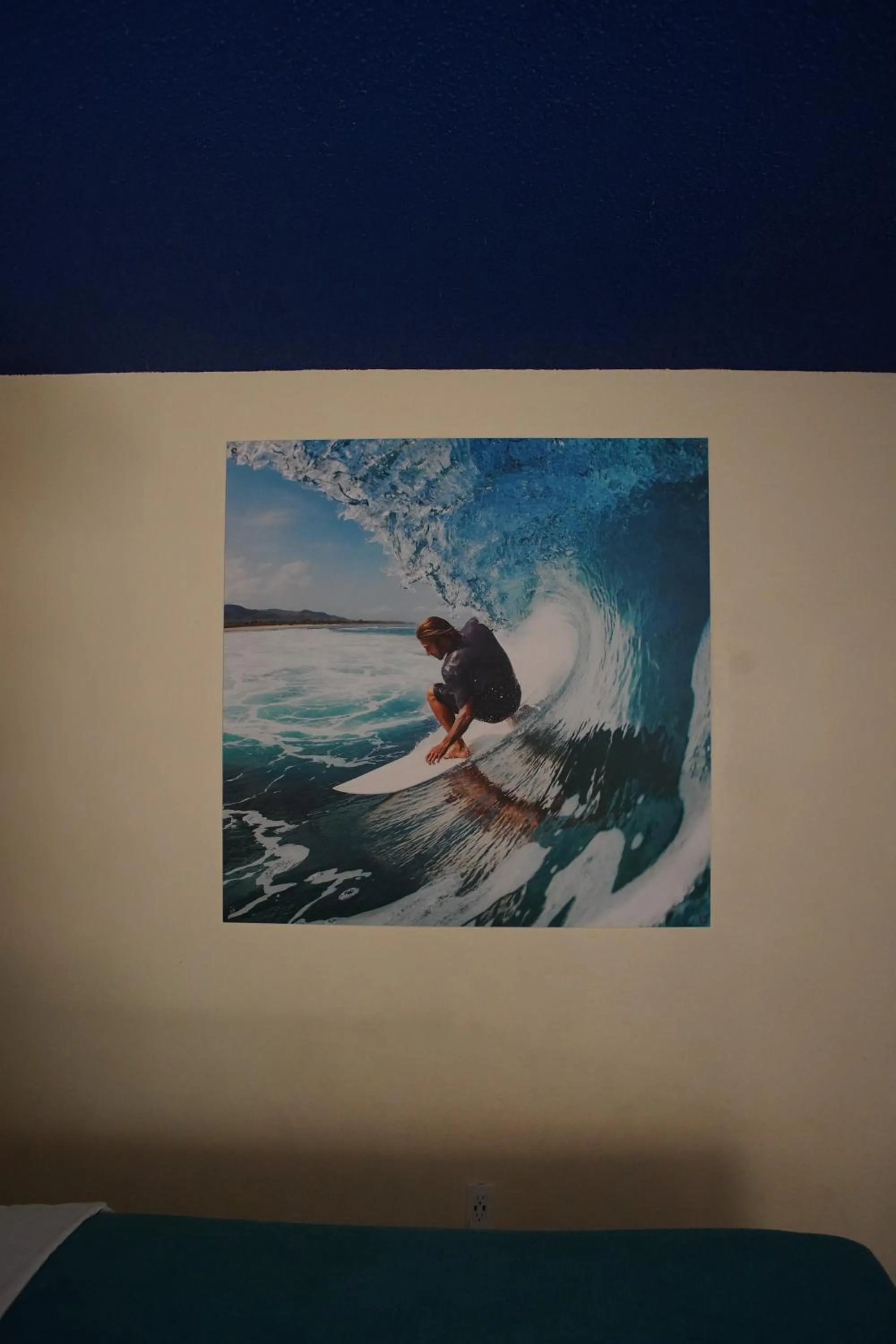 Decorative detail in Huntington Surf Inn