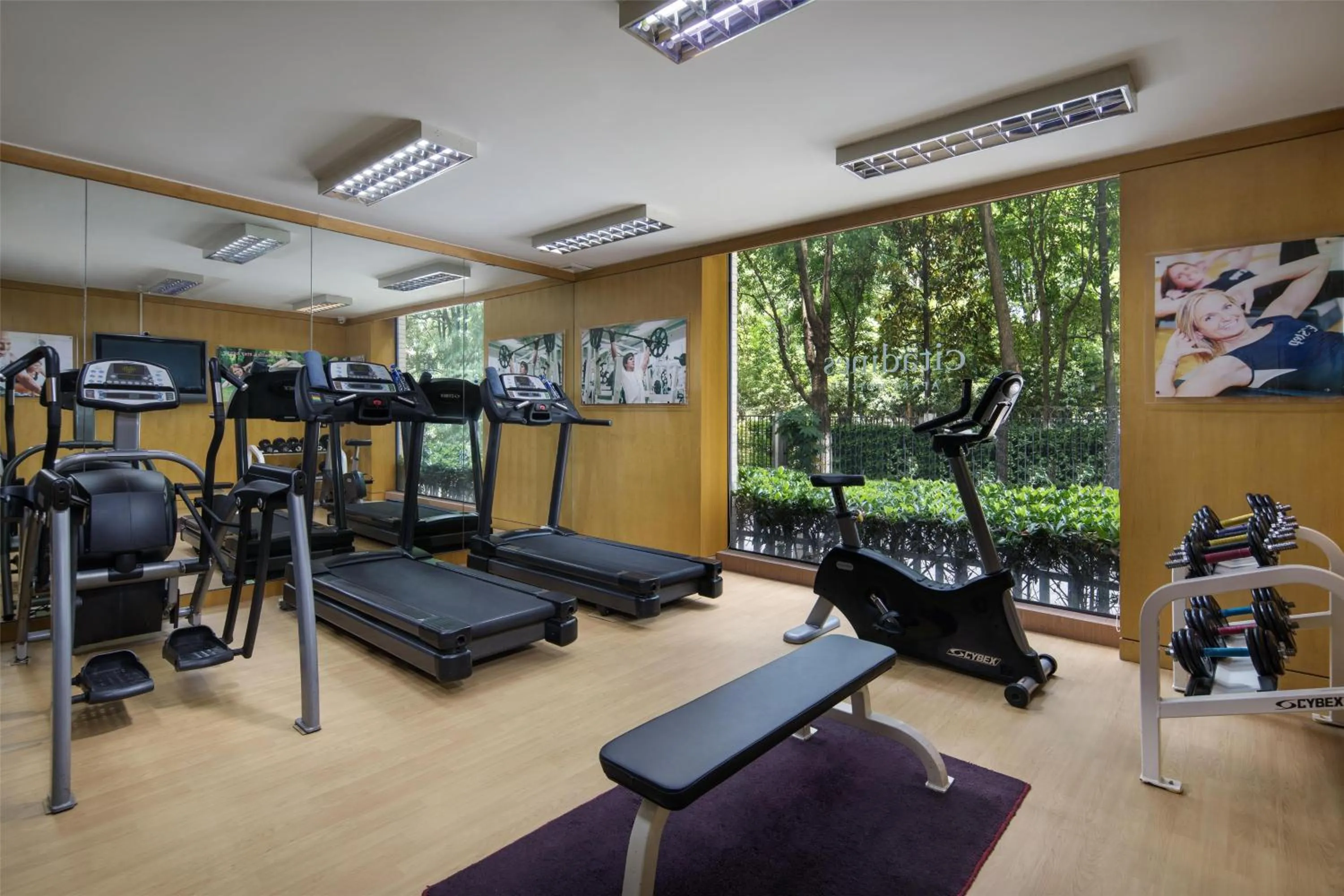 Fitness centre/facilities in Citadines Xinghai Suzhou