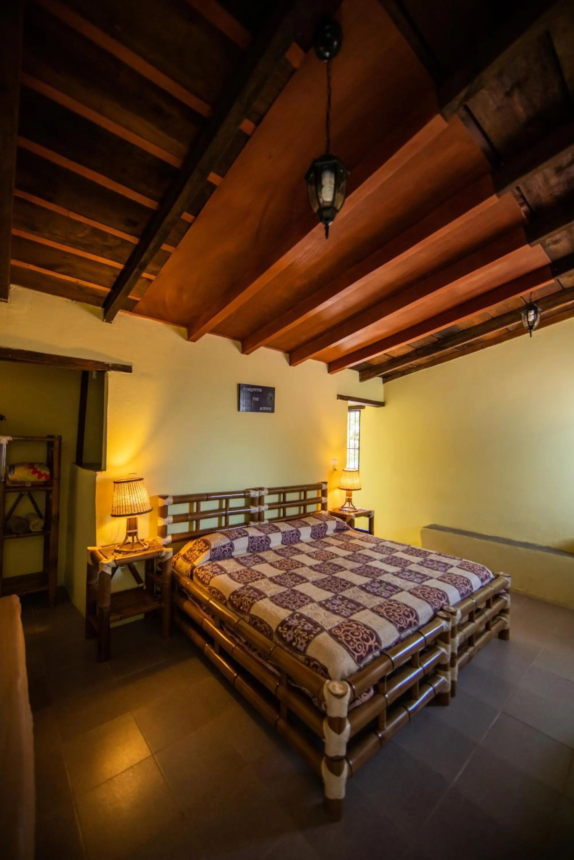 Bed in Hotel Hacienda San Bartolo
