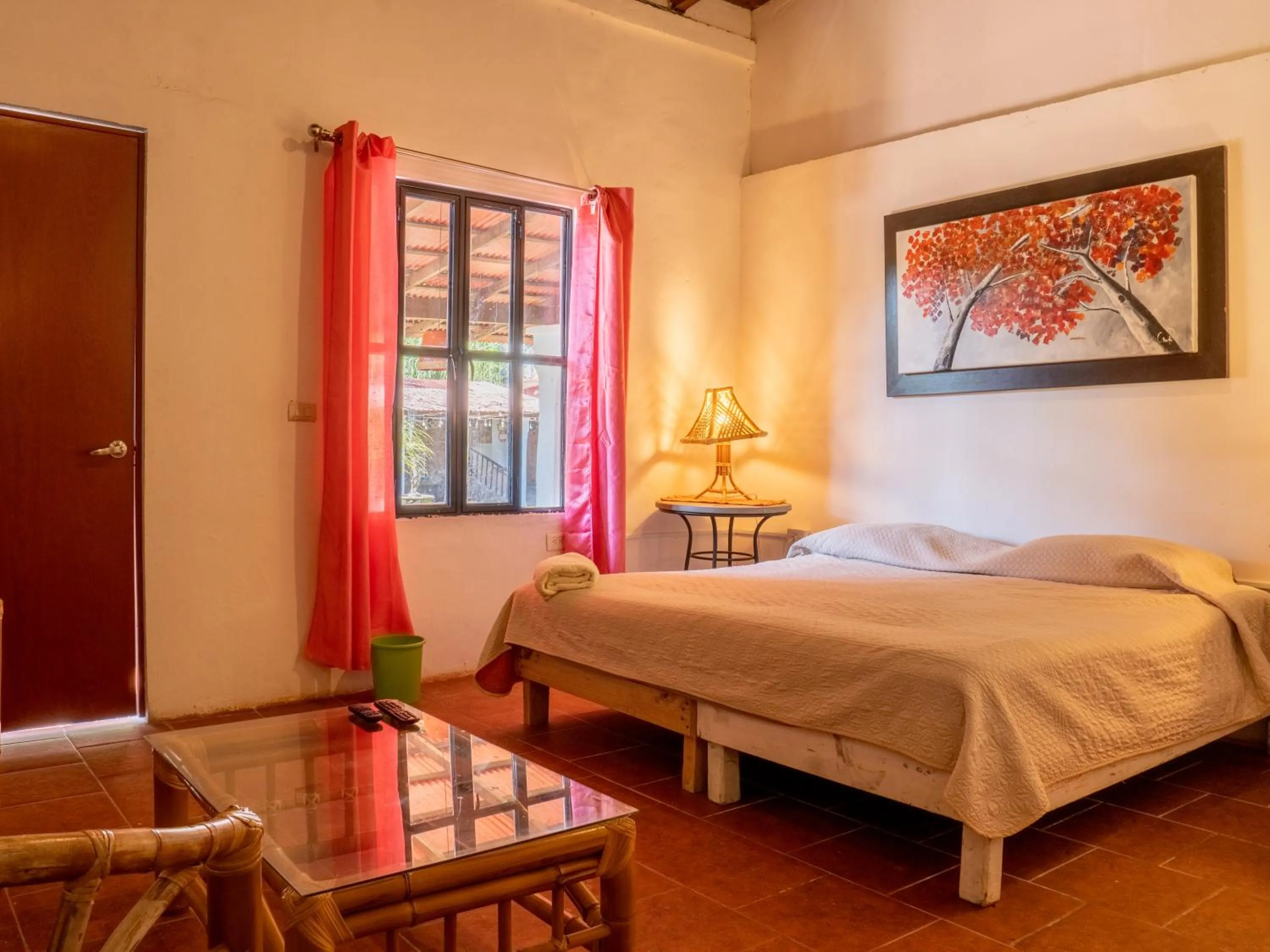 Bed in Hotel Hacienda San Bartolo