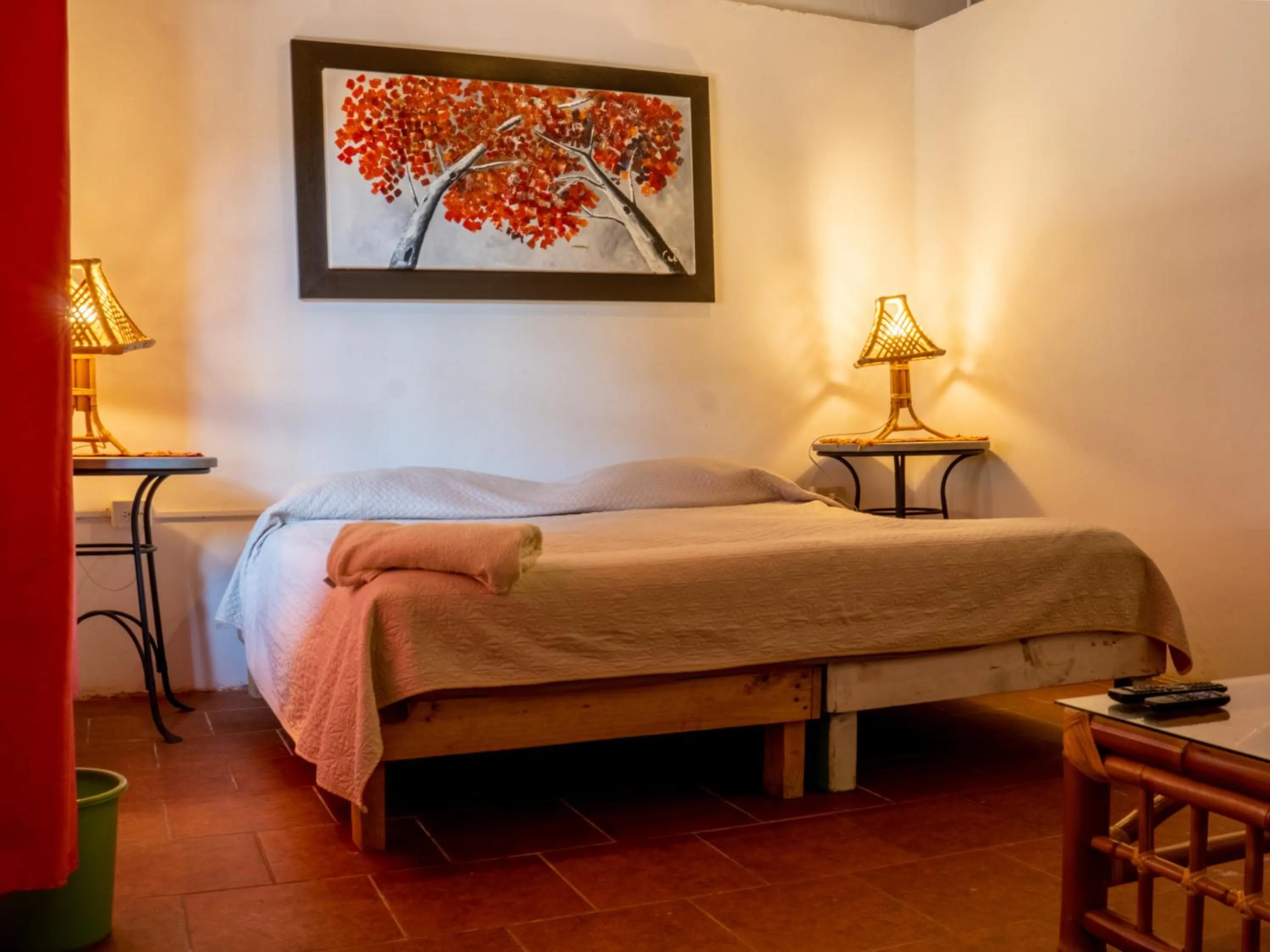Bed in Hotel Hacienda San Bartolo