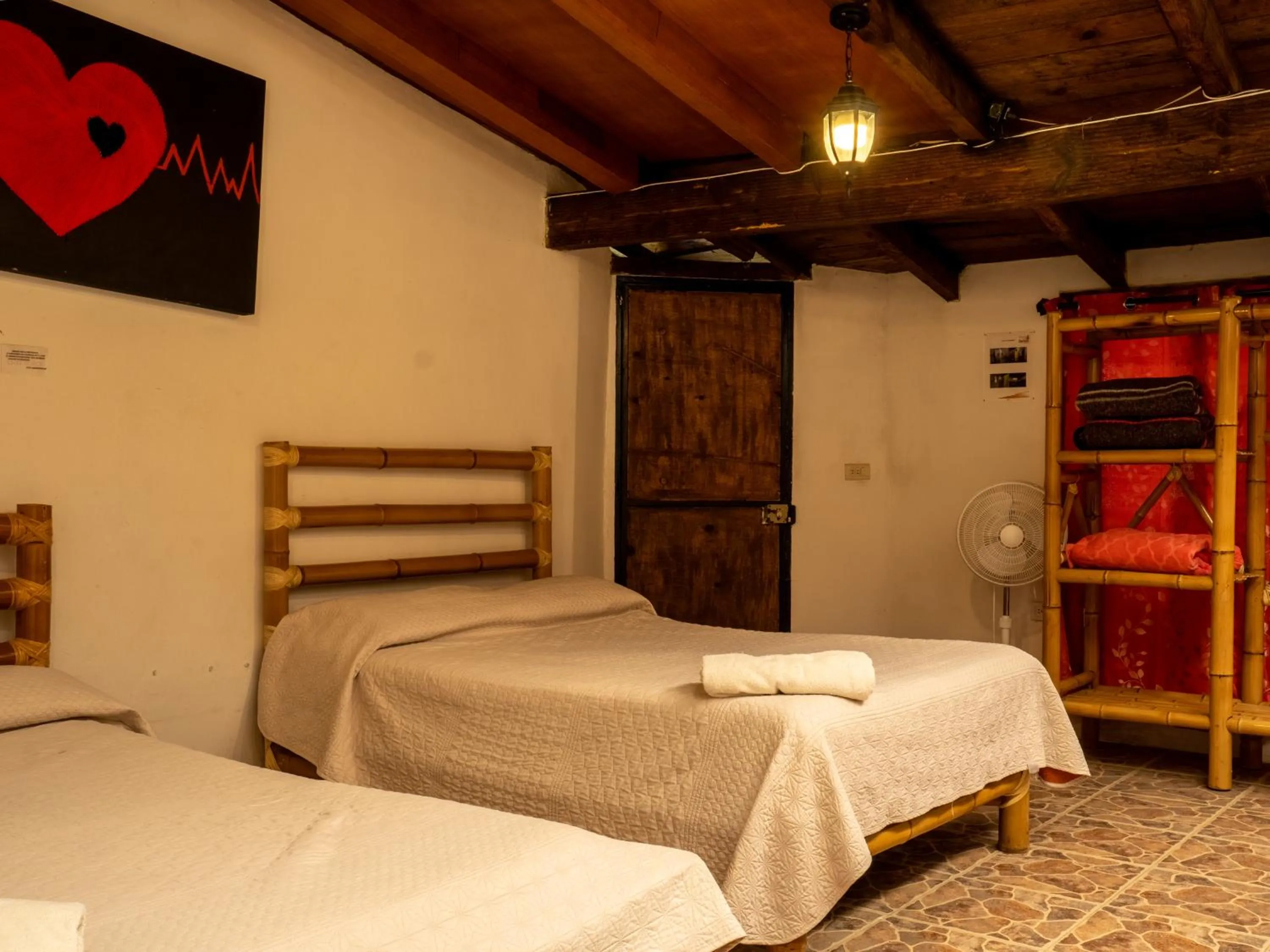 Bed in Hotel Hacienda San Bartolo