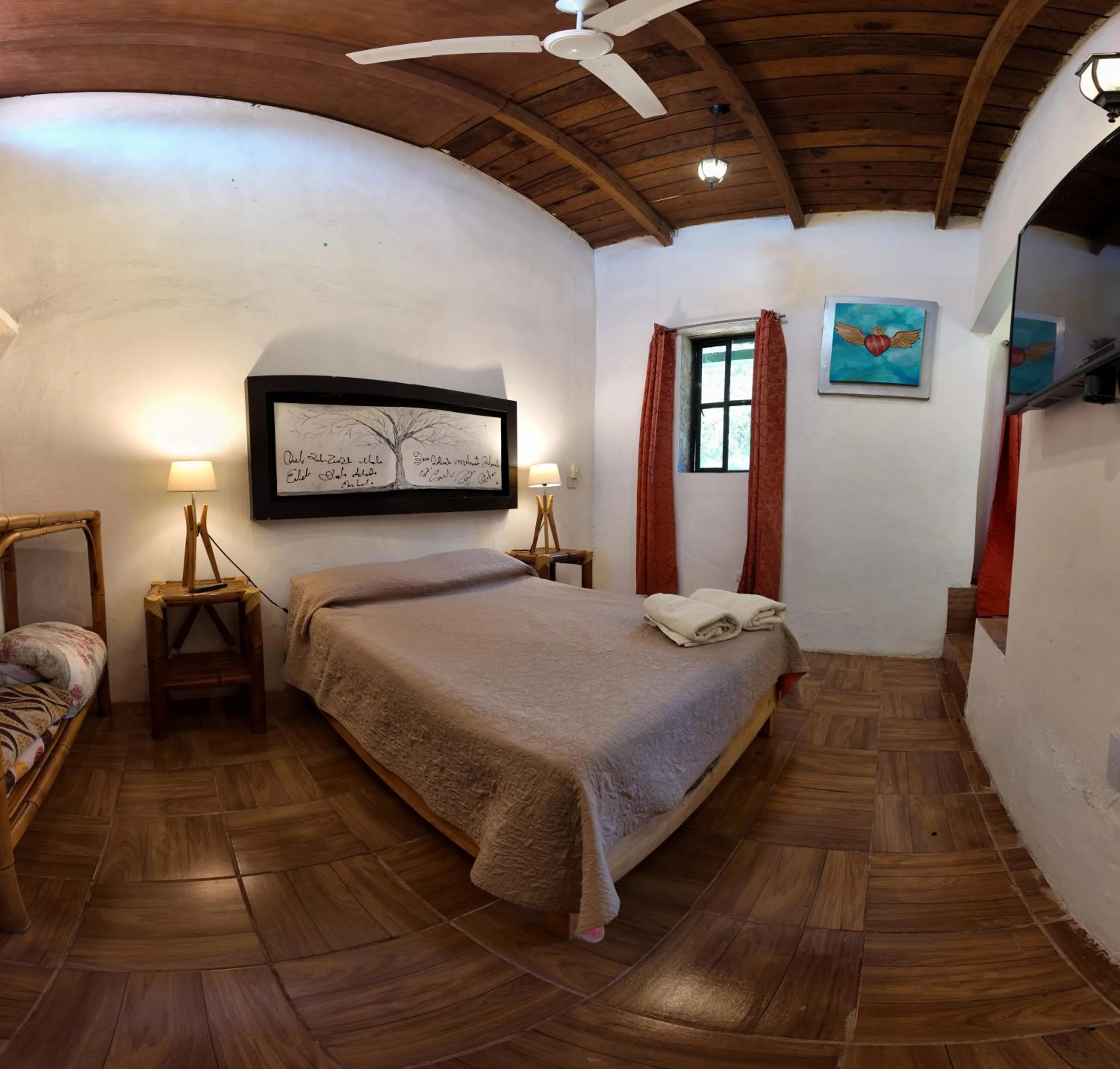 Bed in Hotel Hacienda San Bartolo