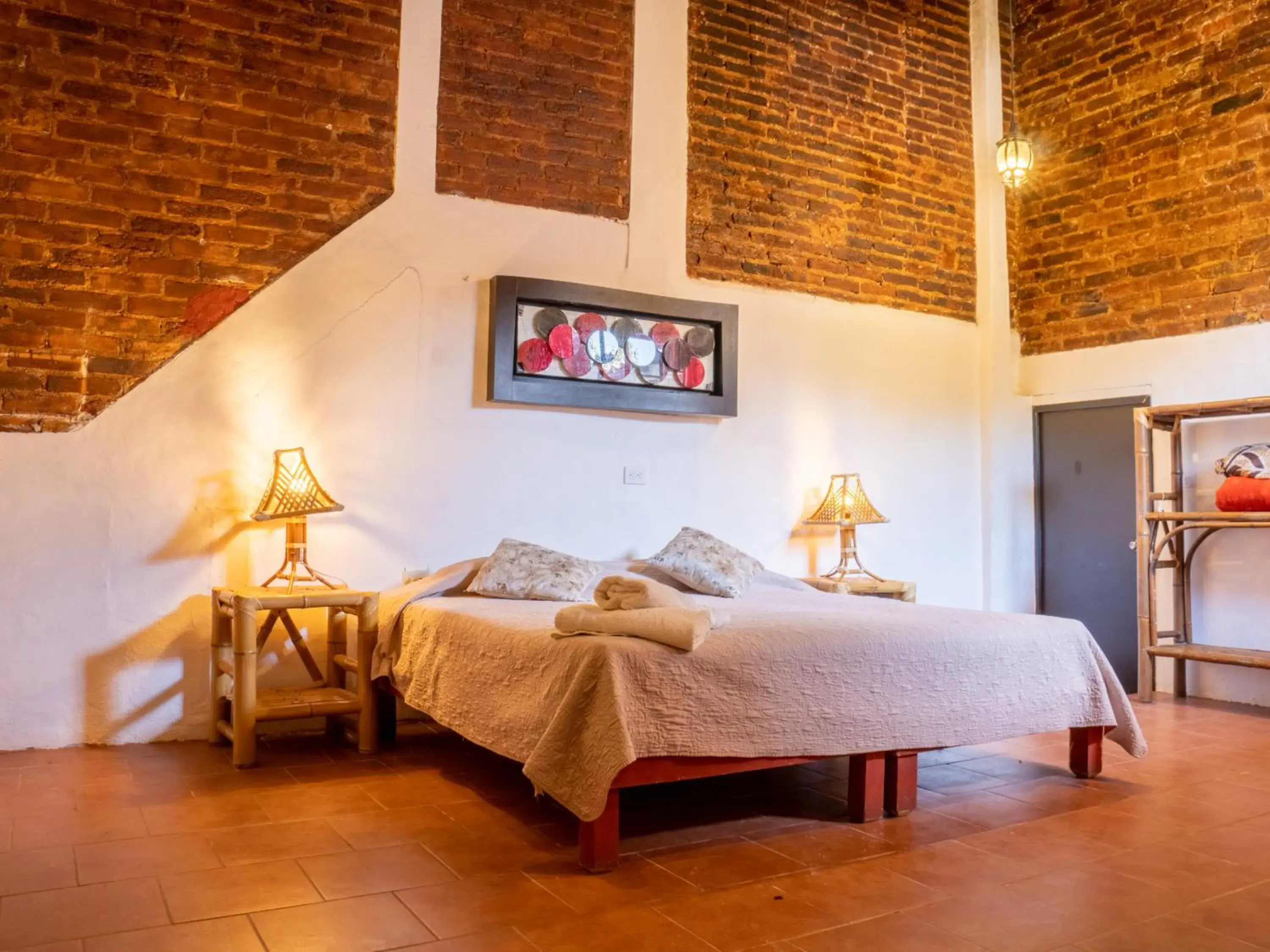 Double Room with Two Double Beds in Hotel Hacienda San Bartolo Double Room with Two Double Beds in Hotel Hacienda San Bartolo