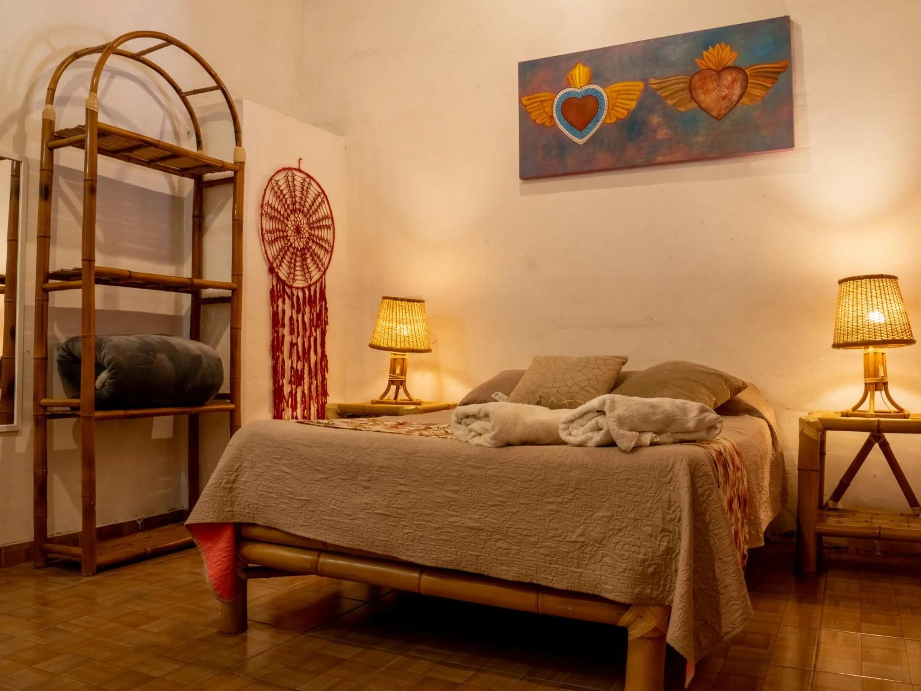 Bed in Hotel Hacienda San Bartolo
