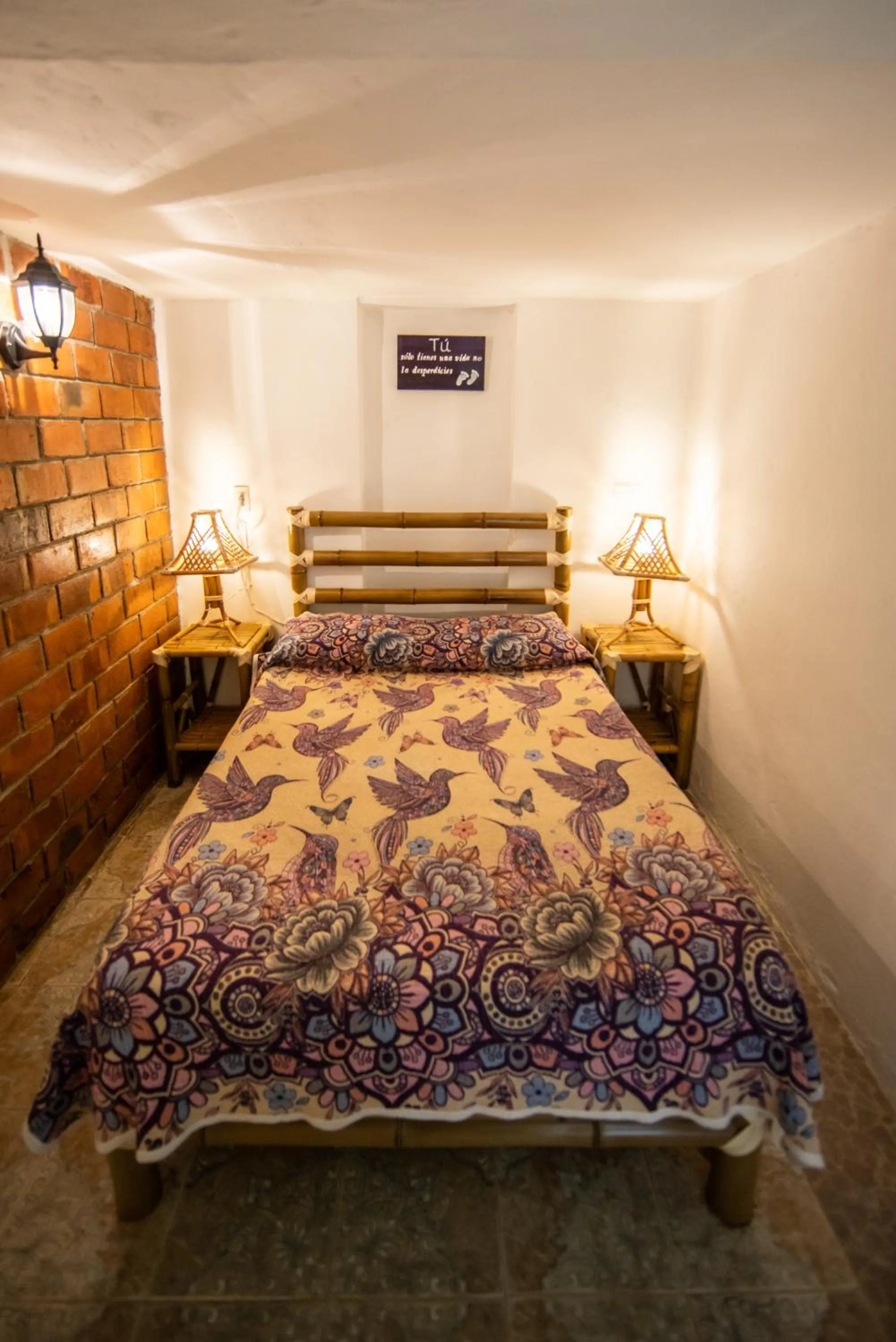 Bed in Hotel Hacienda San Bartolo