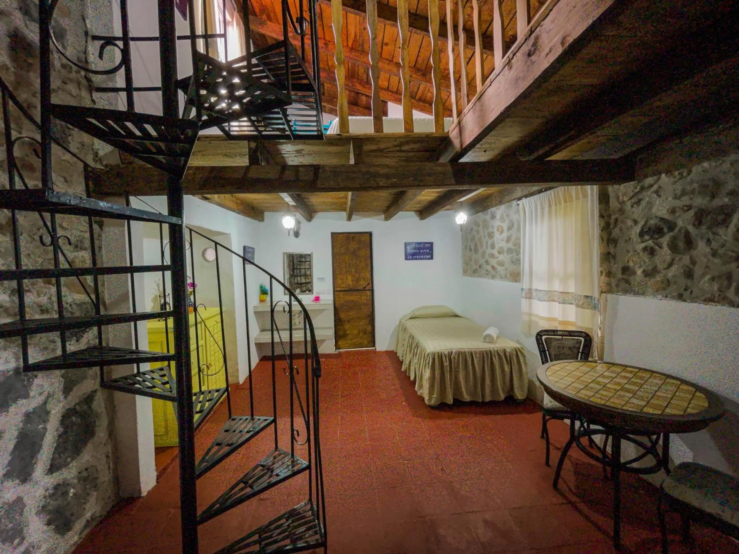 Bed in Hotel Hacienda San Bartolo
