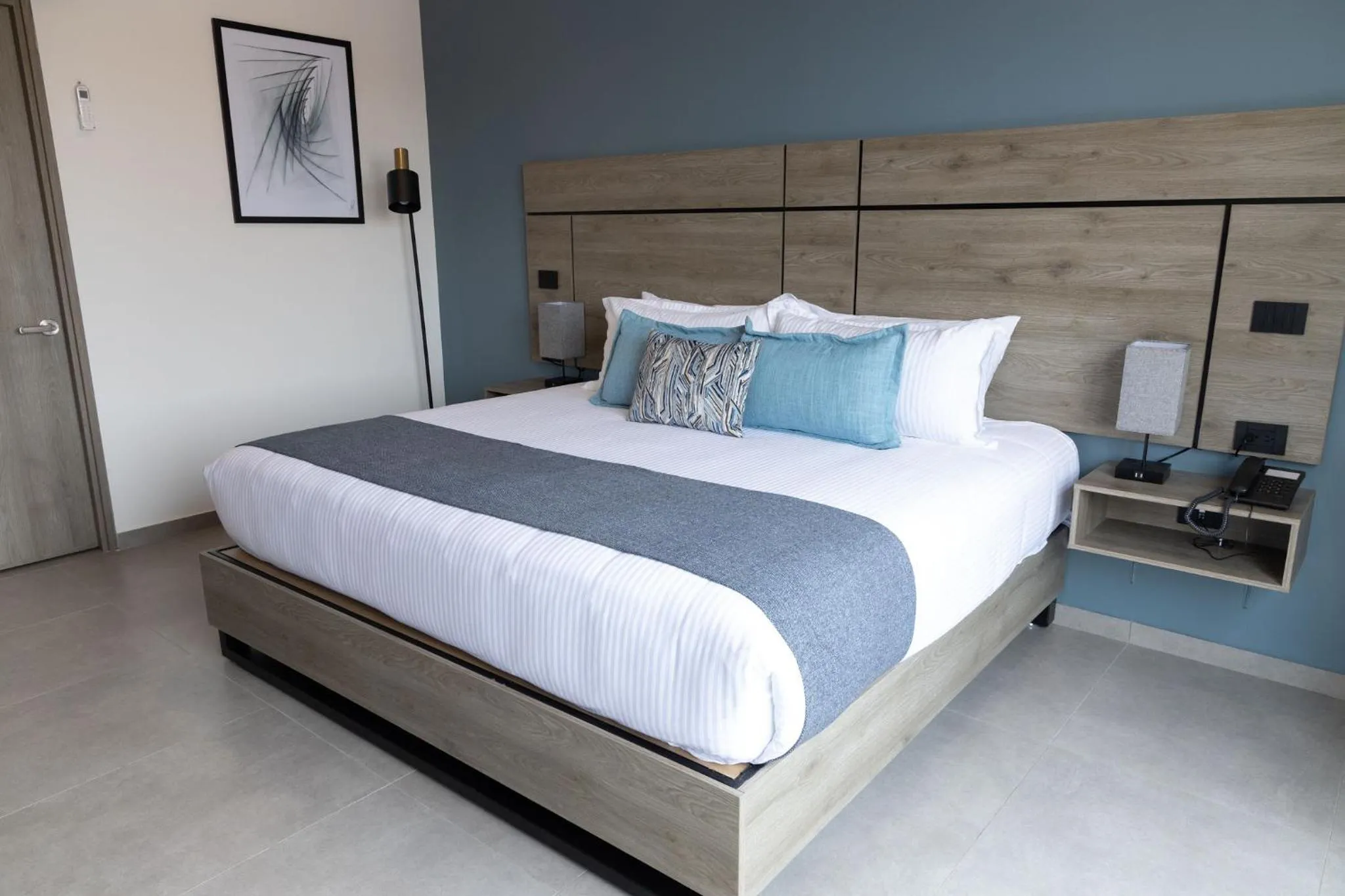 Bed in TH HOTEL & VIVIENDA