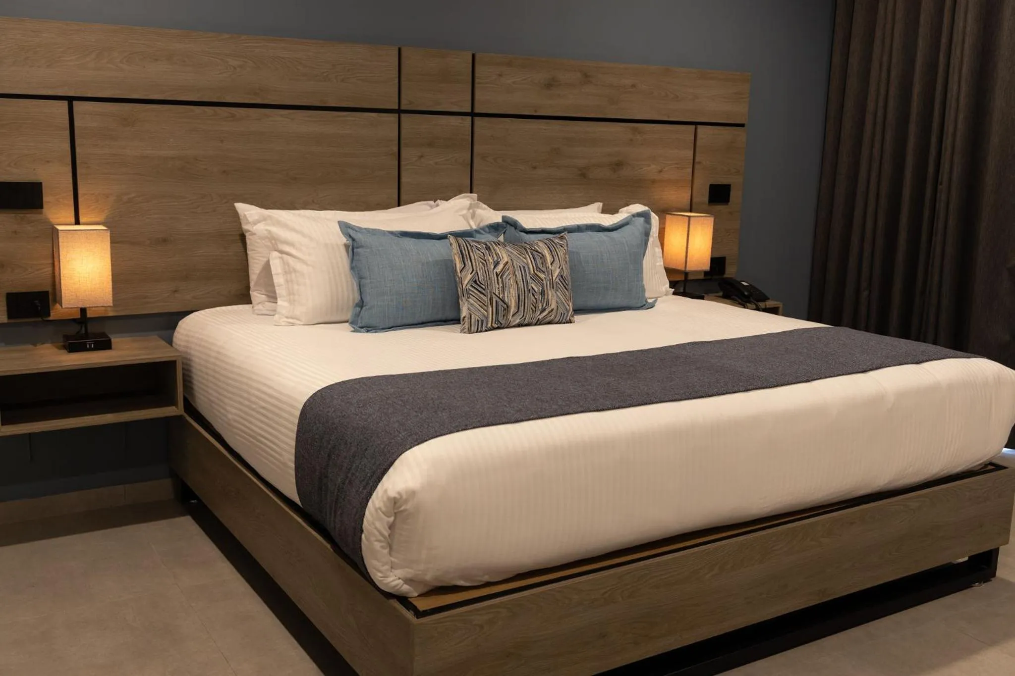 Bed in TH HOTEL & VIVIENDA