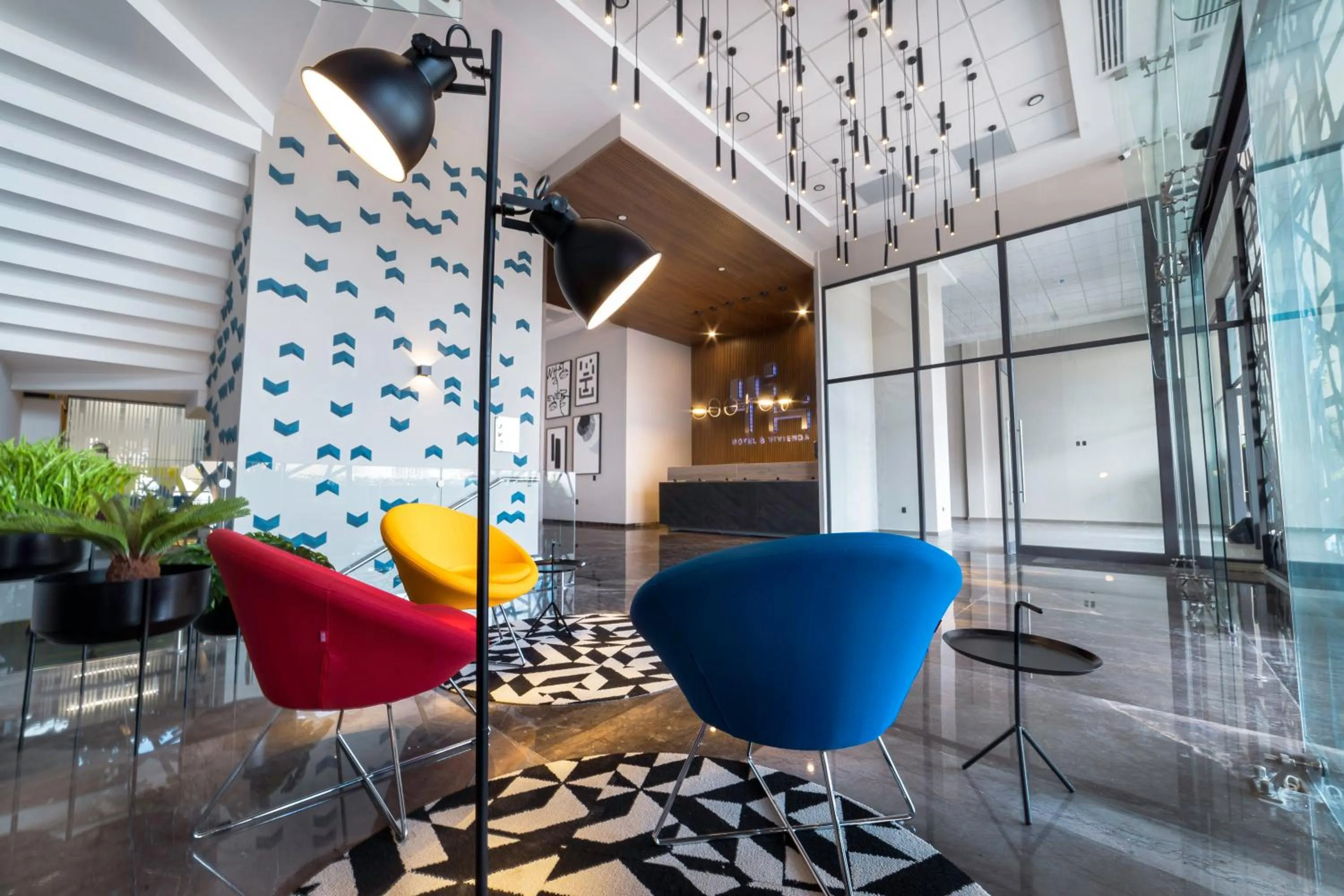 Lobby or reception in TH HOTEL & VIVIENDA