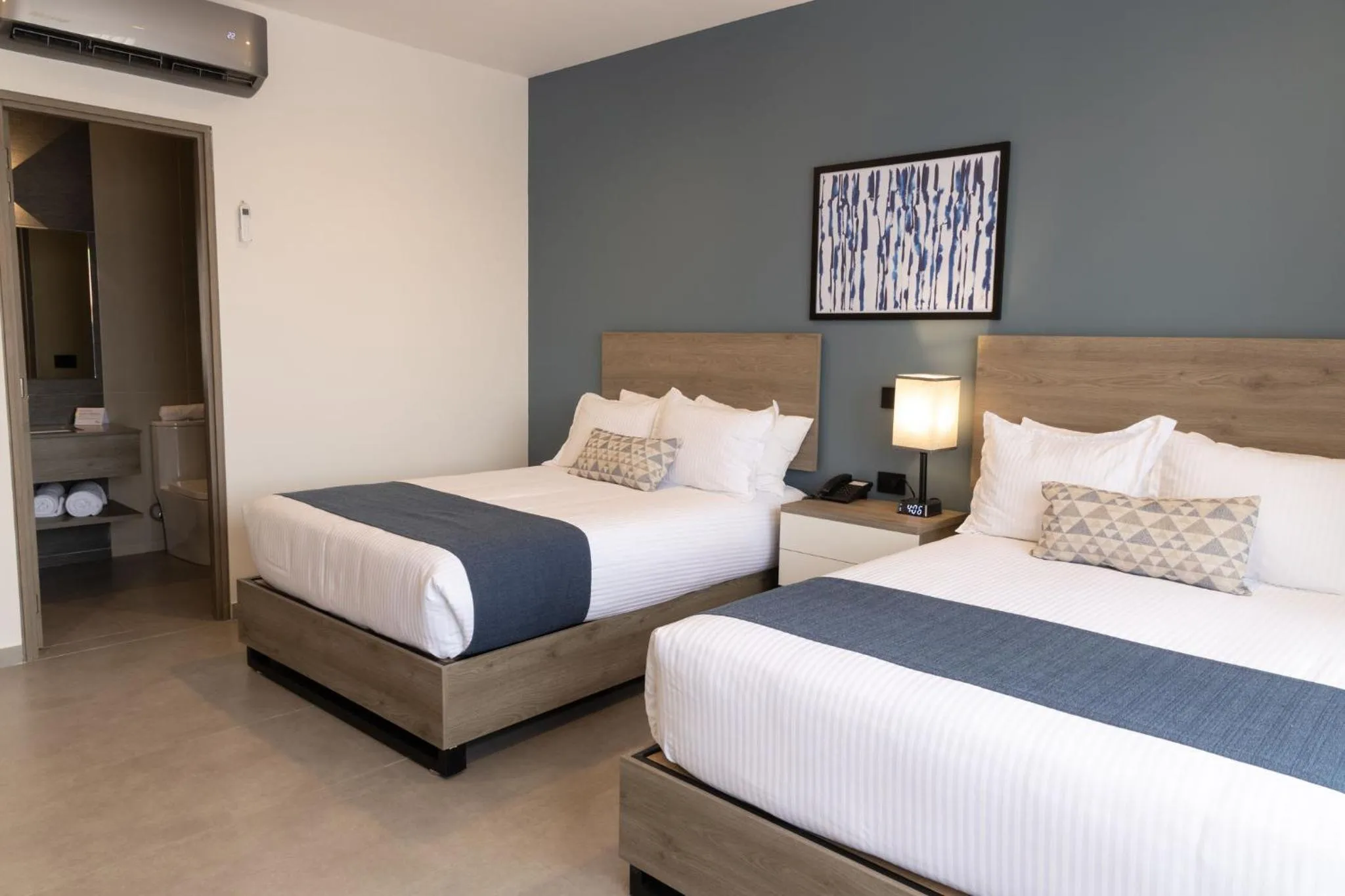 Bed in TH HOTEL & VIVIENDA