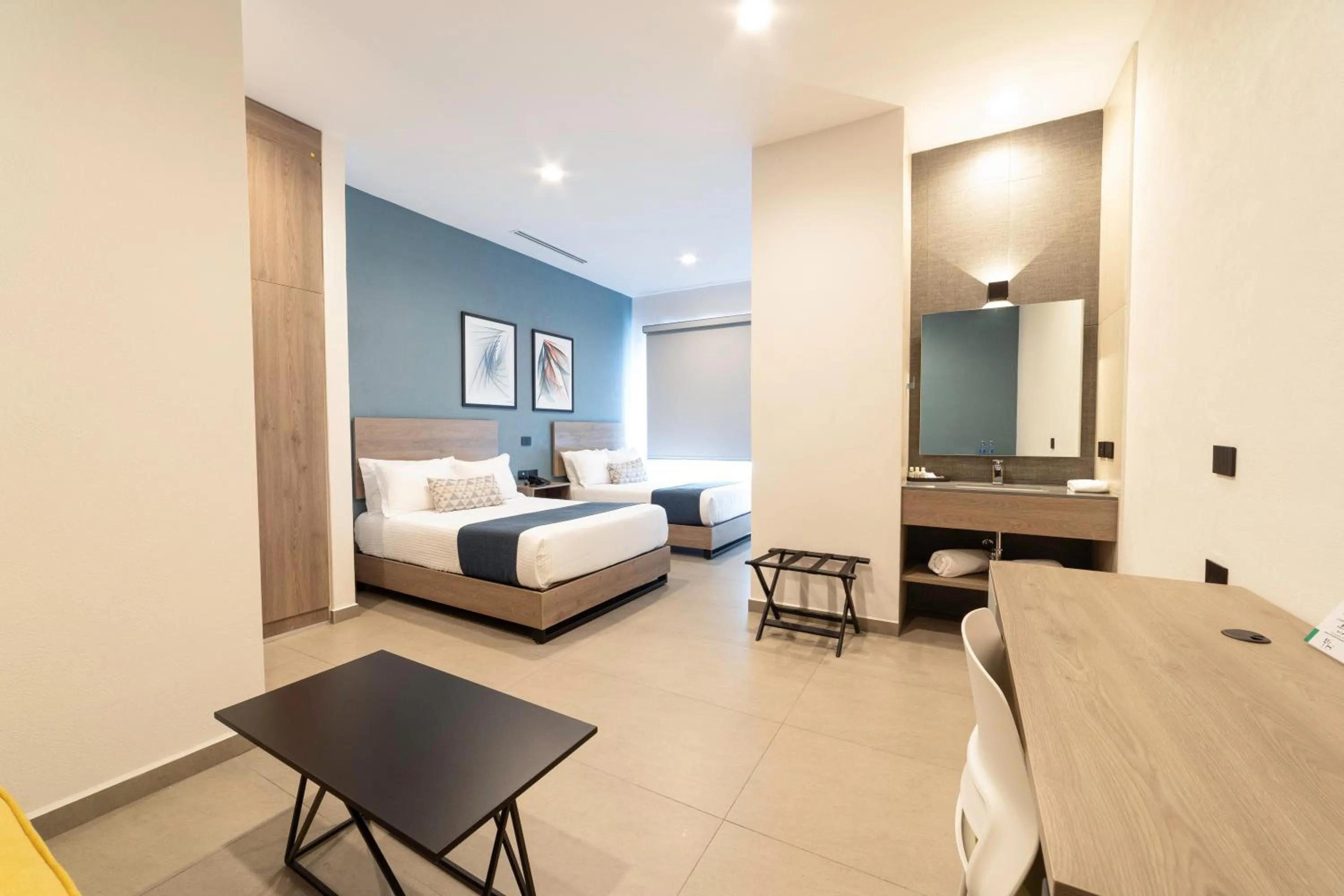 Photo of the whole room, Bed in TH HOTEL & VIVIENDA