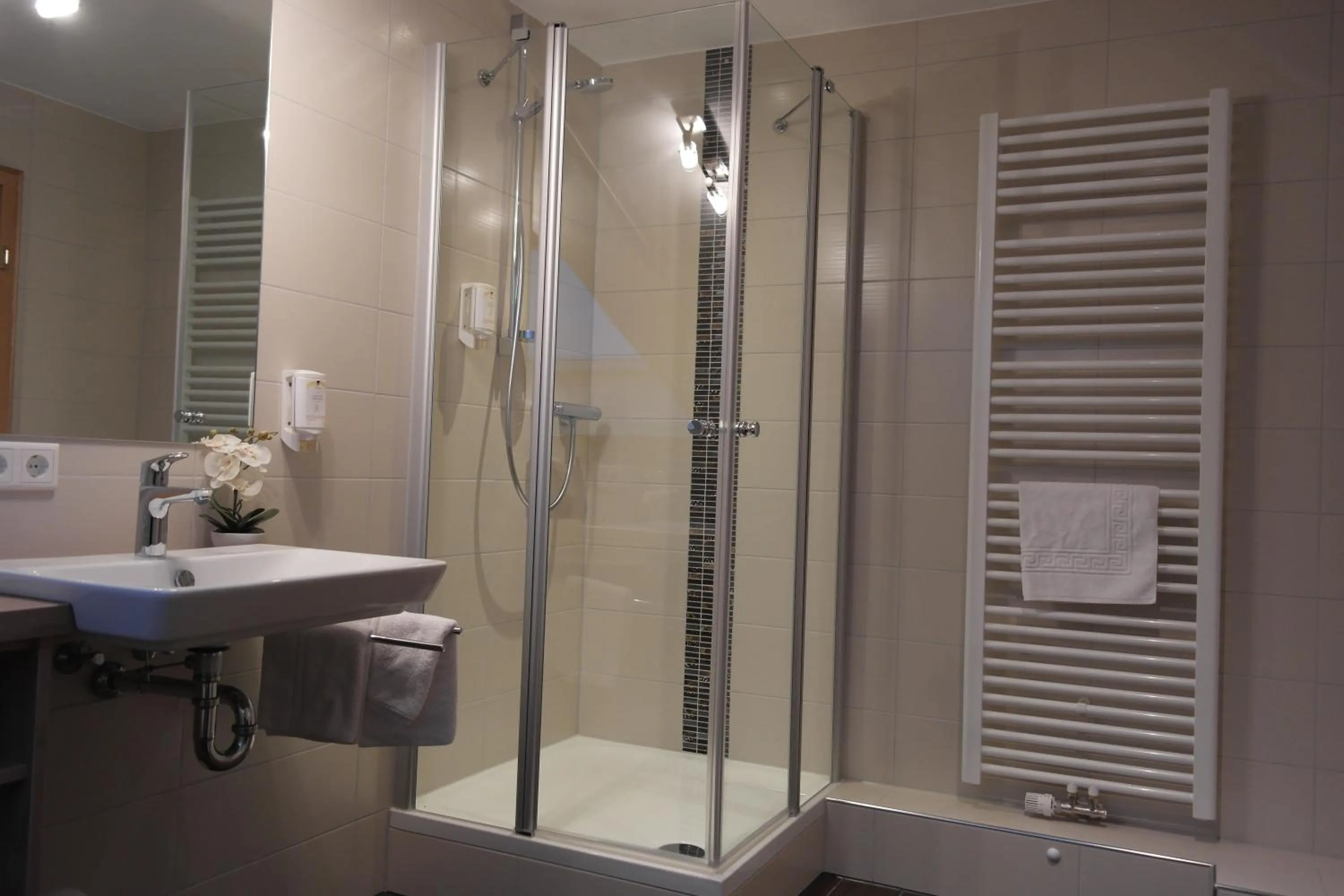 Bathroom in Landhotel Windlicht