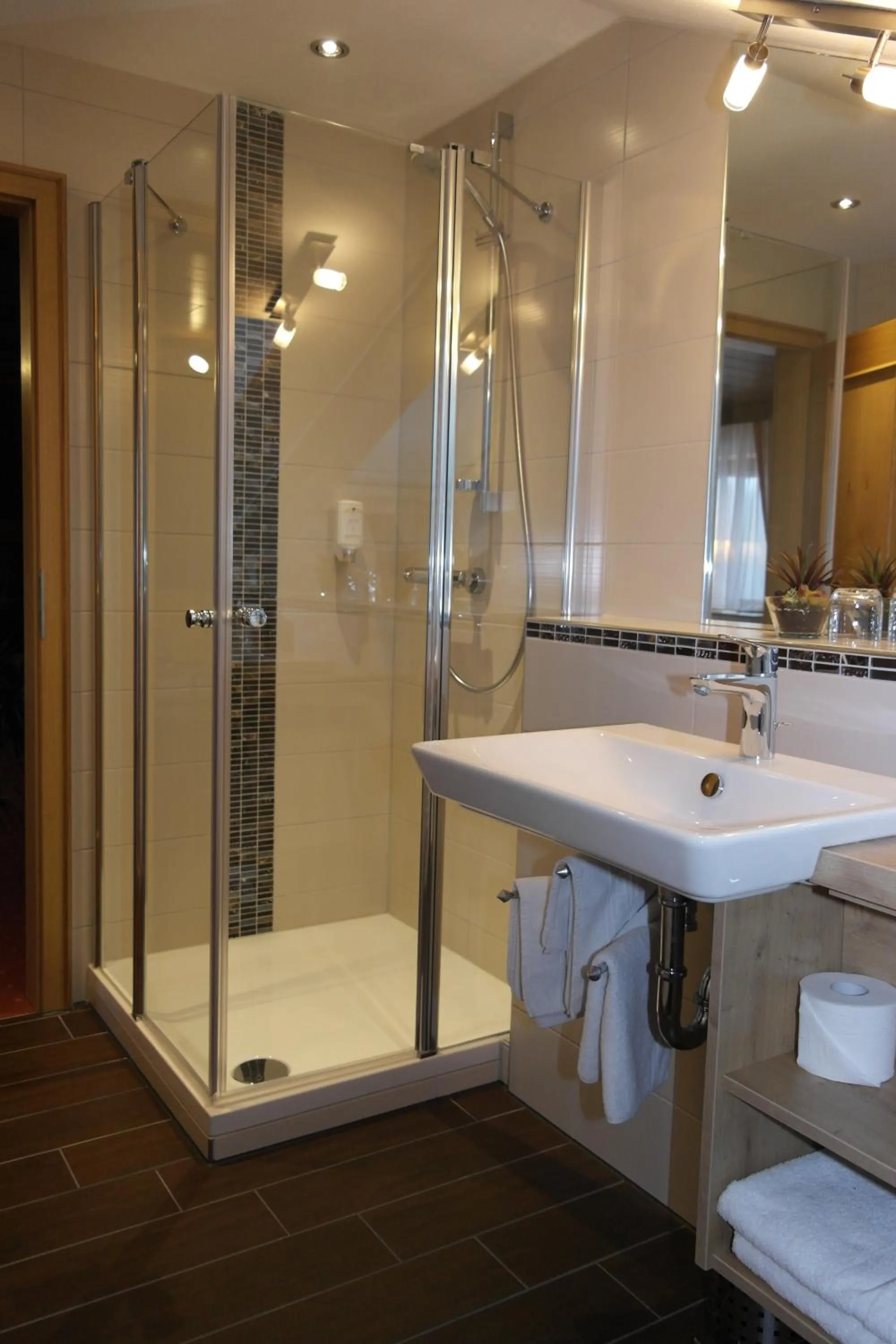 Bathroom in Landhotel Windlicht