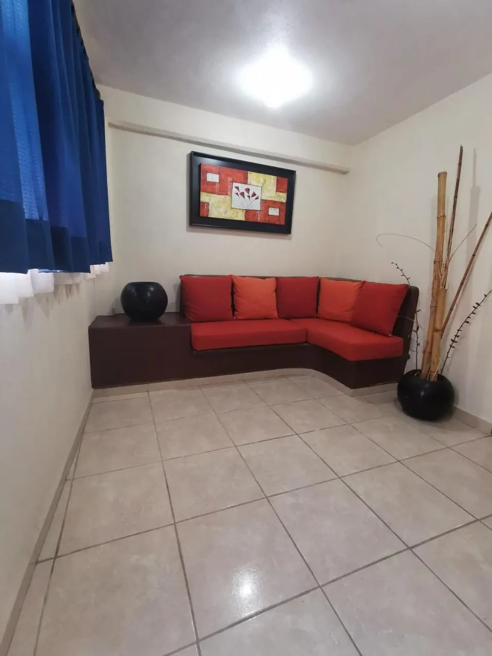 Living room in Habitaciones del Pacifico