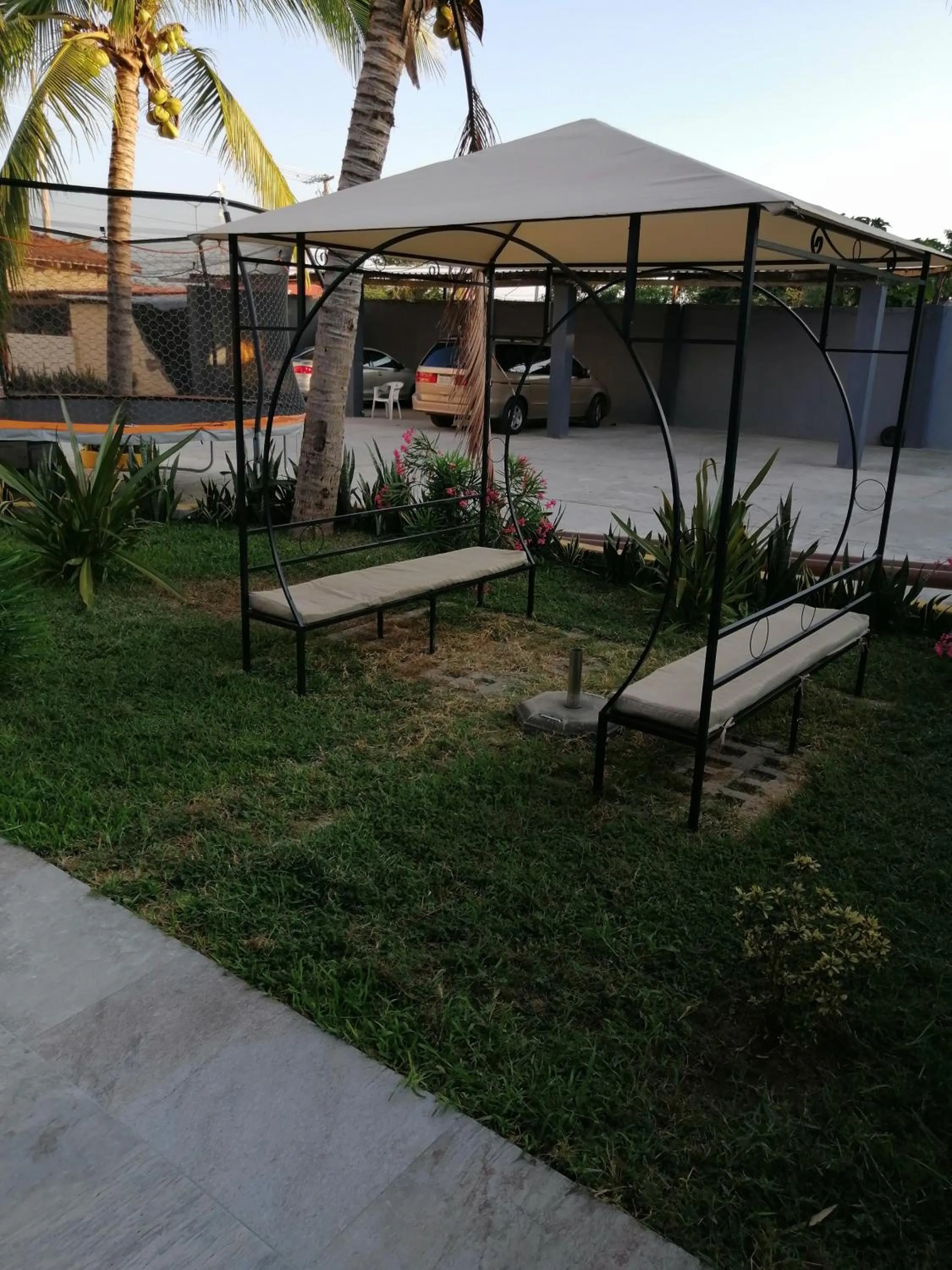 Garden in Habitaciones del Pacifico