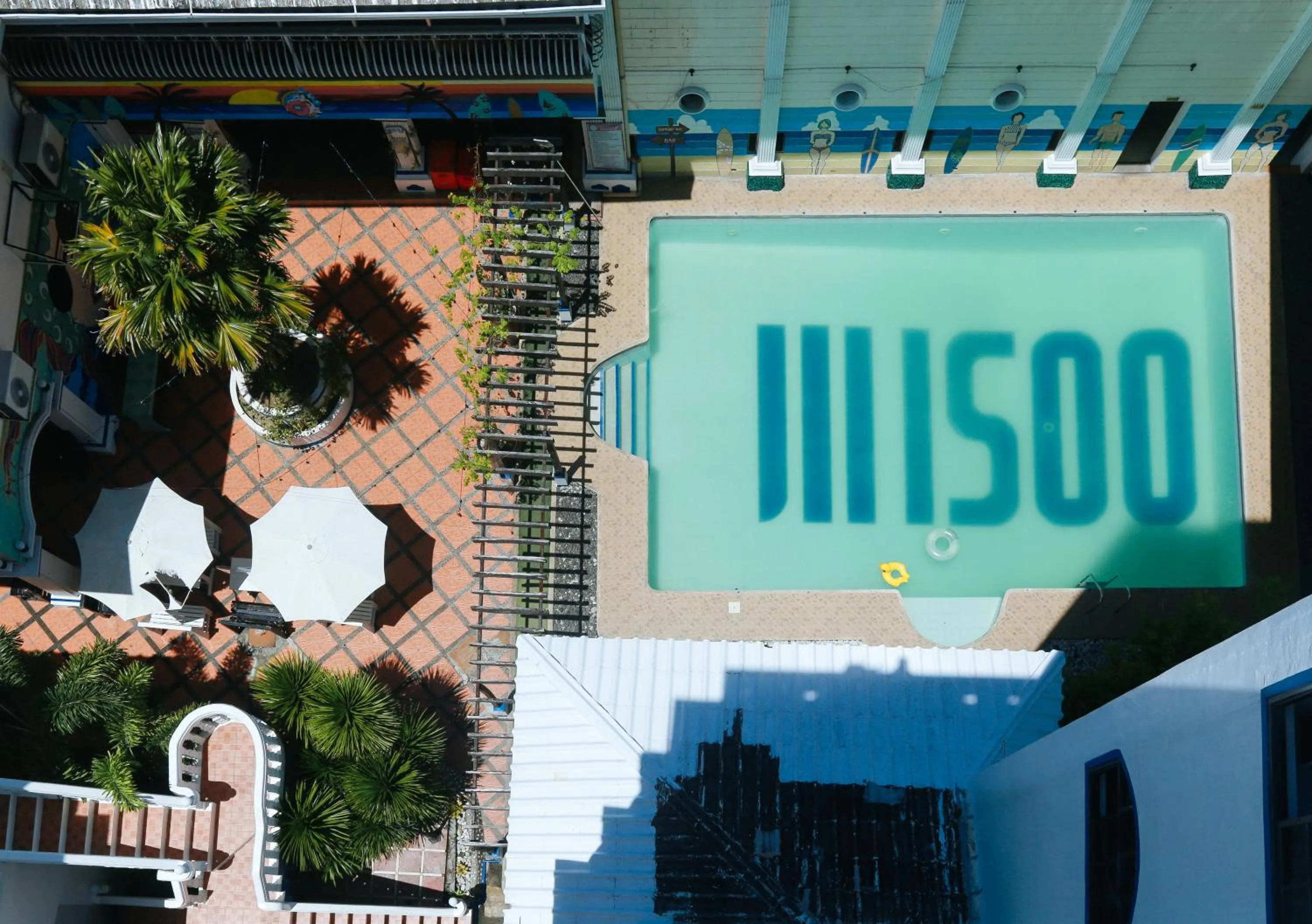 Swimming pool in RedDoorz Plus @ Castle Chateau Iloilo