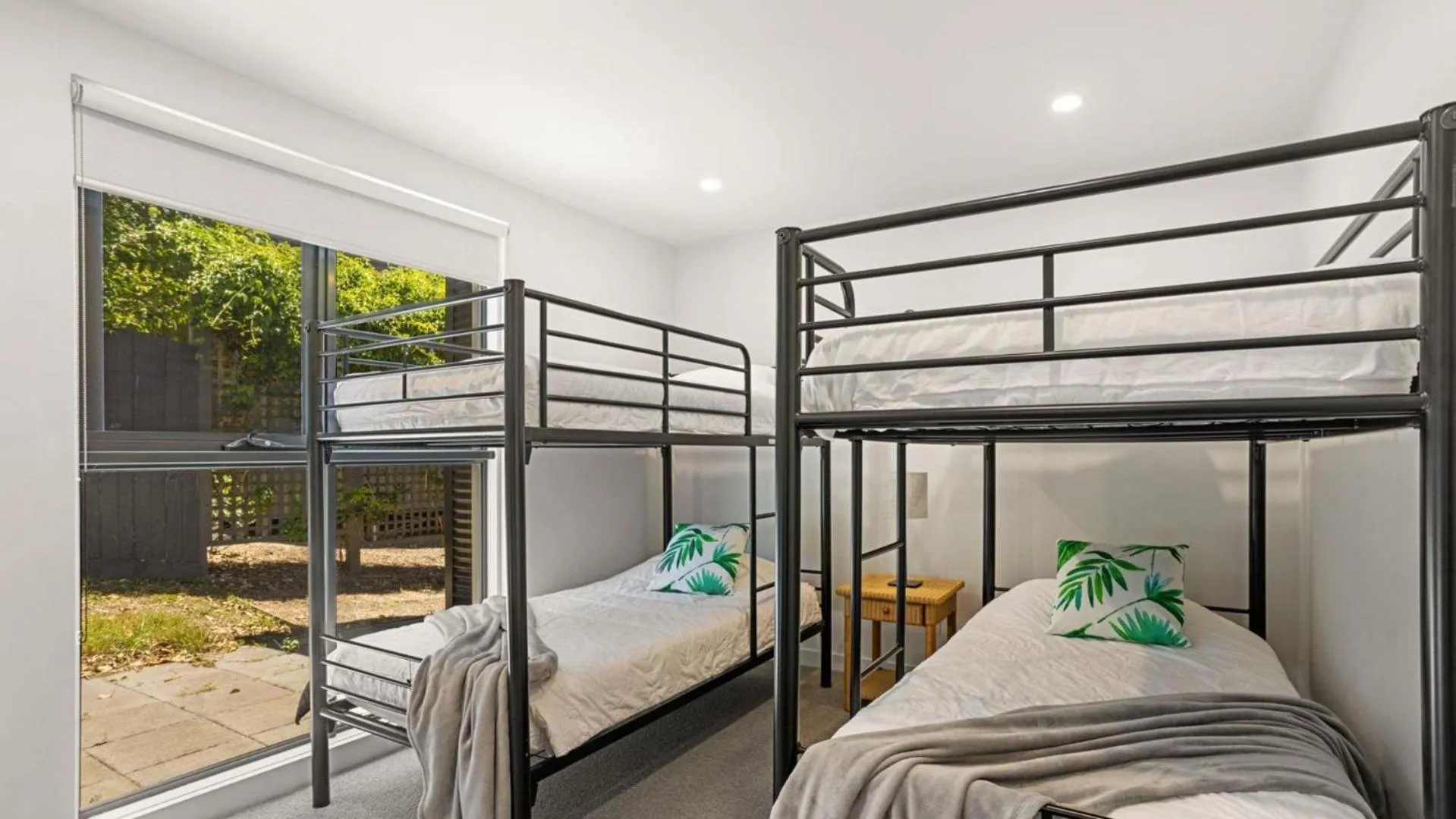 Bed in Coastal Hideaway