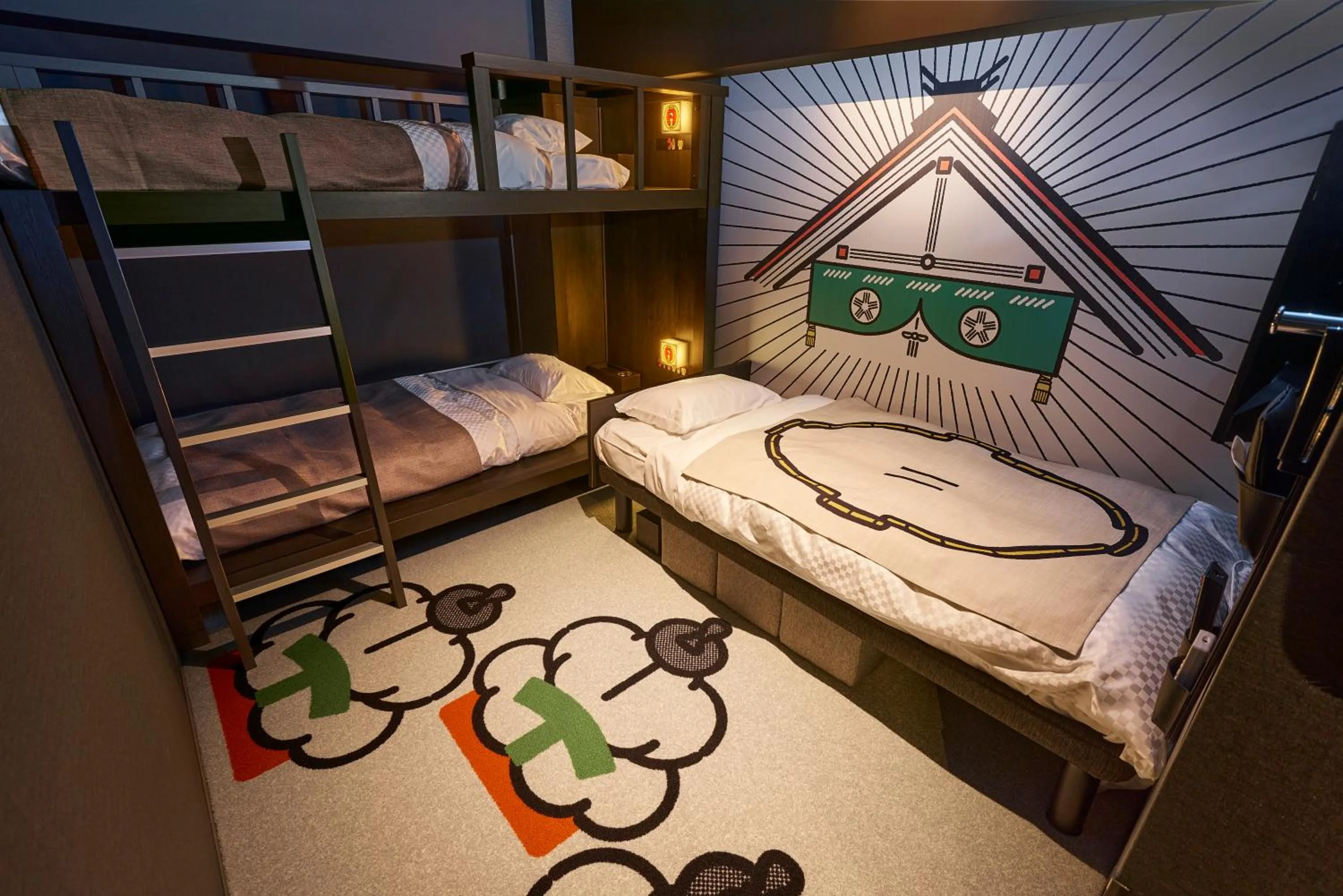 bunk bed, Bed in HOTEL TAVINOS Kyoto