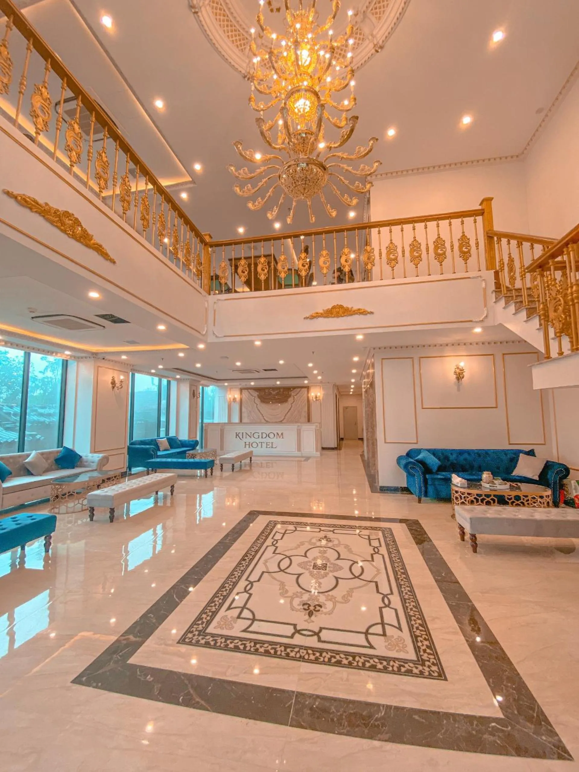 Lobby or reception in Kingdom Hotel Cua Lo