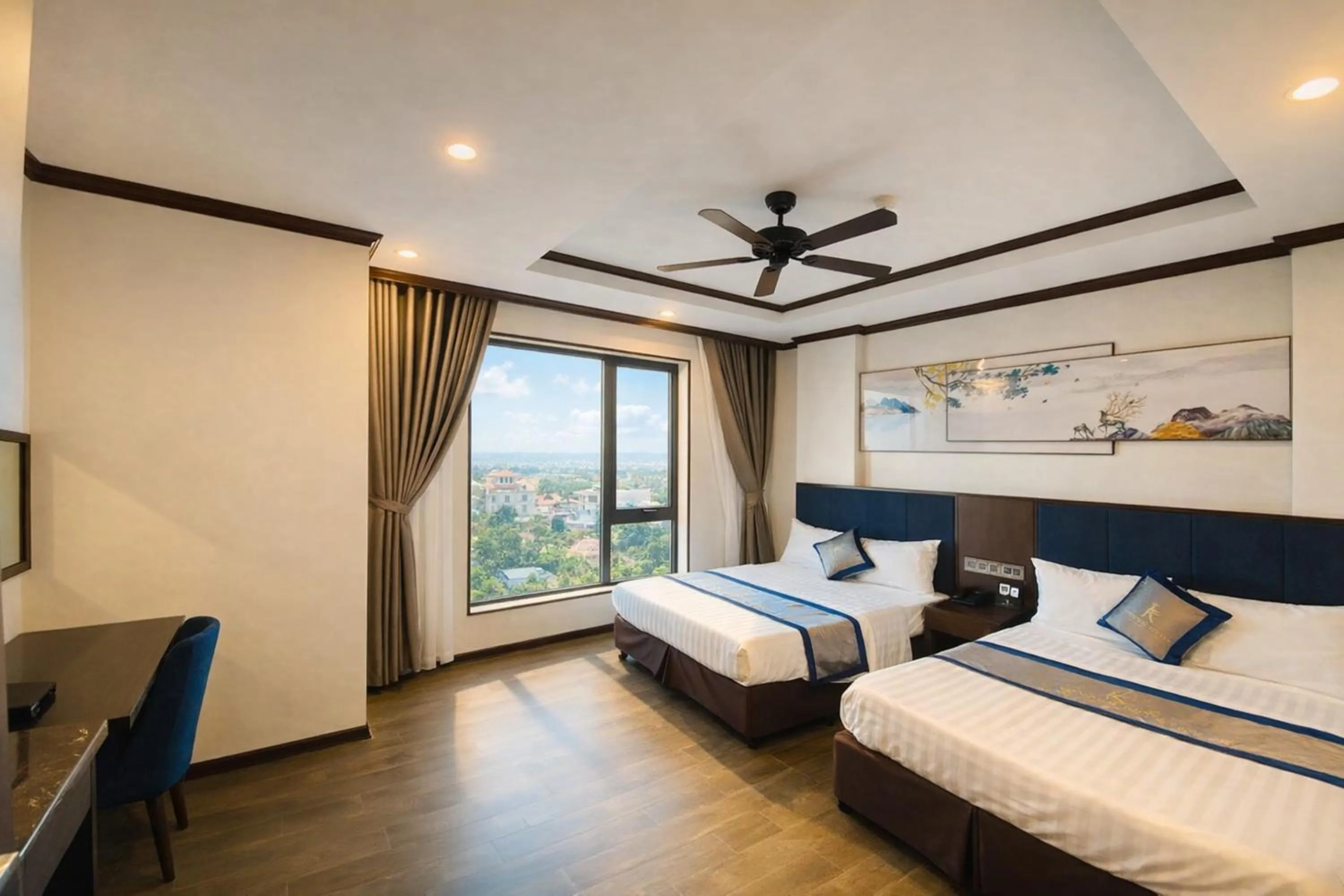 Bed in Kingdom Hotel Cua Lo