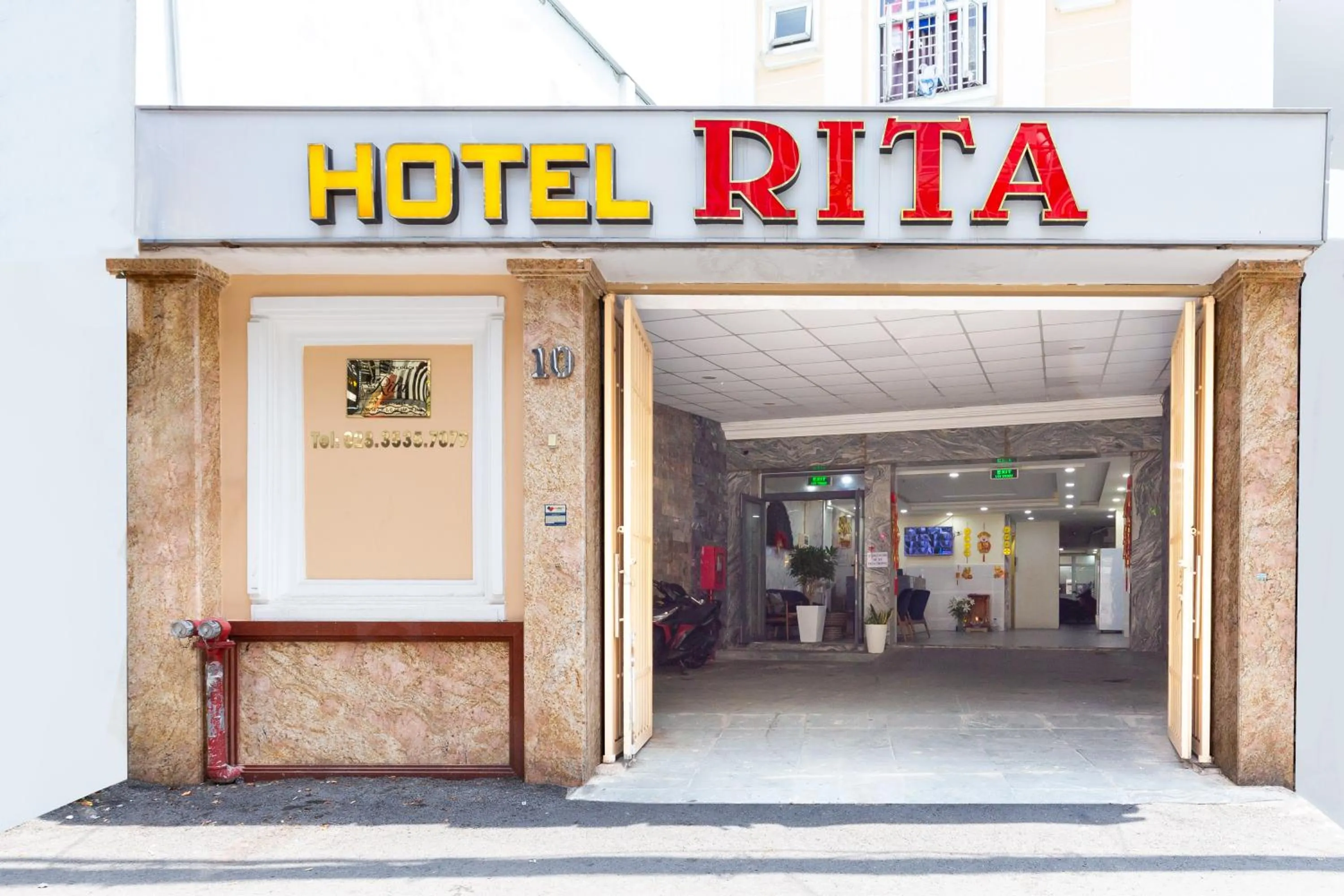 Property building in Rita Hotel Gò Vấp gần Bệnh Viện 175