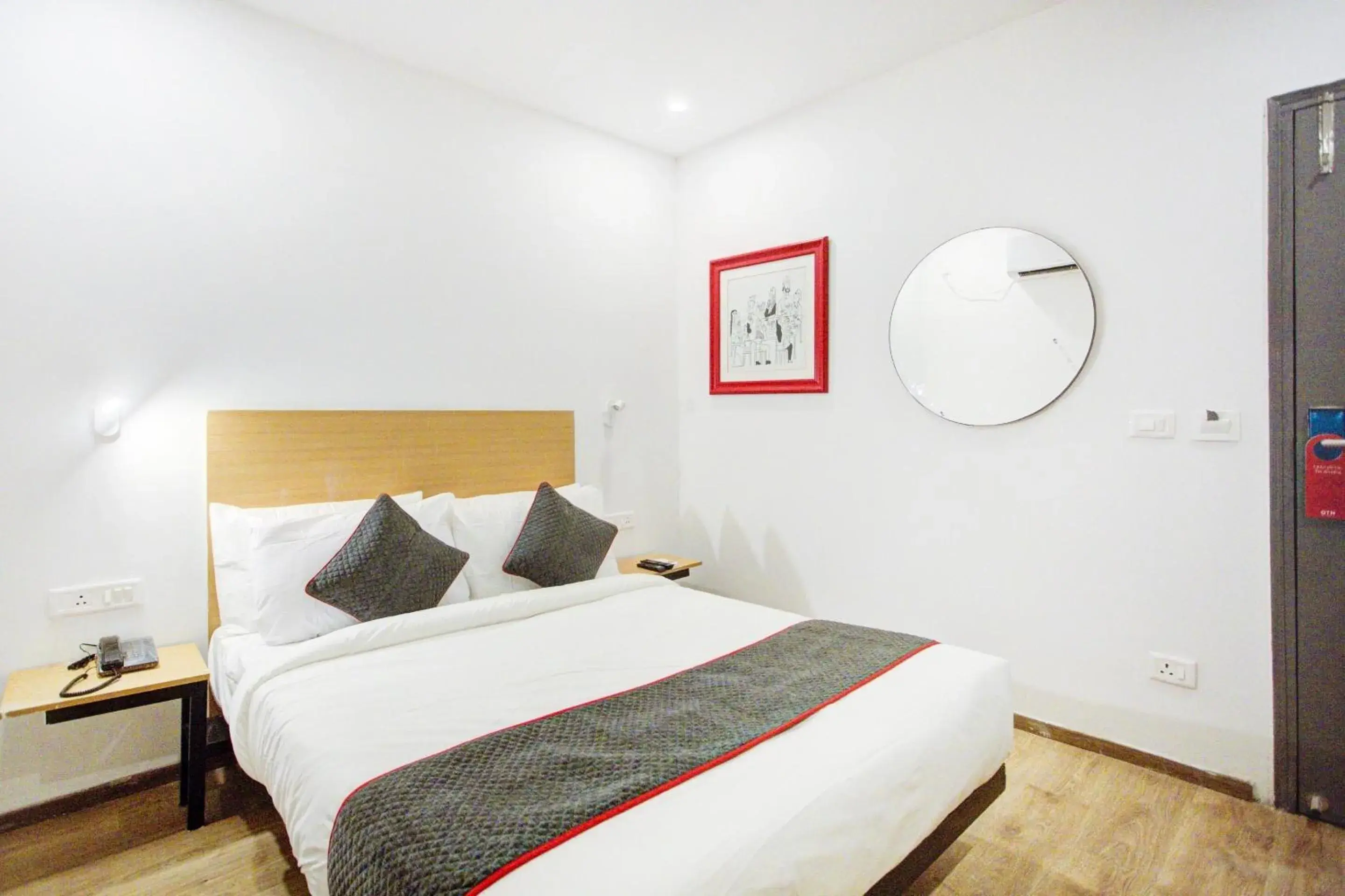 Bedroom, Bed in Super Townhouse Townhouse Atal Chowk Indirapuram Ghaziabad Bedroom, Bed in Super Townhouse Townhouse Atal Chowk Indirapuram Ghaziabad