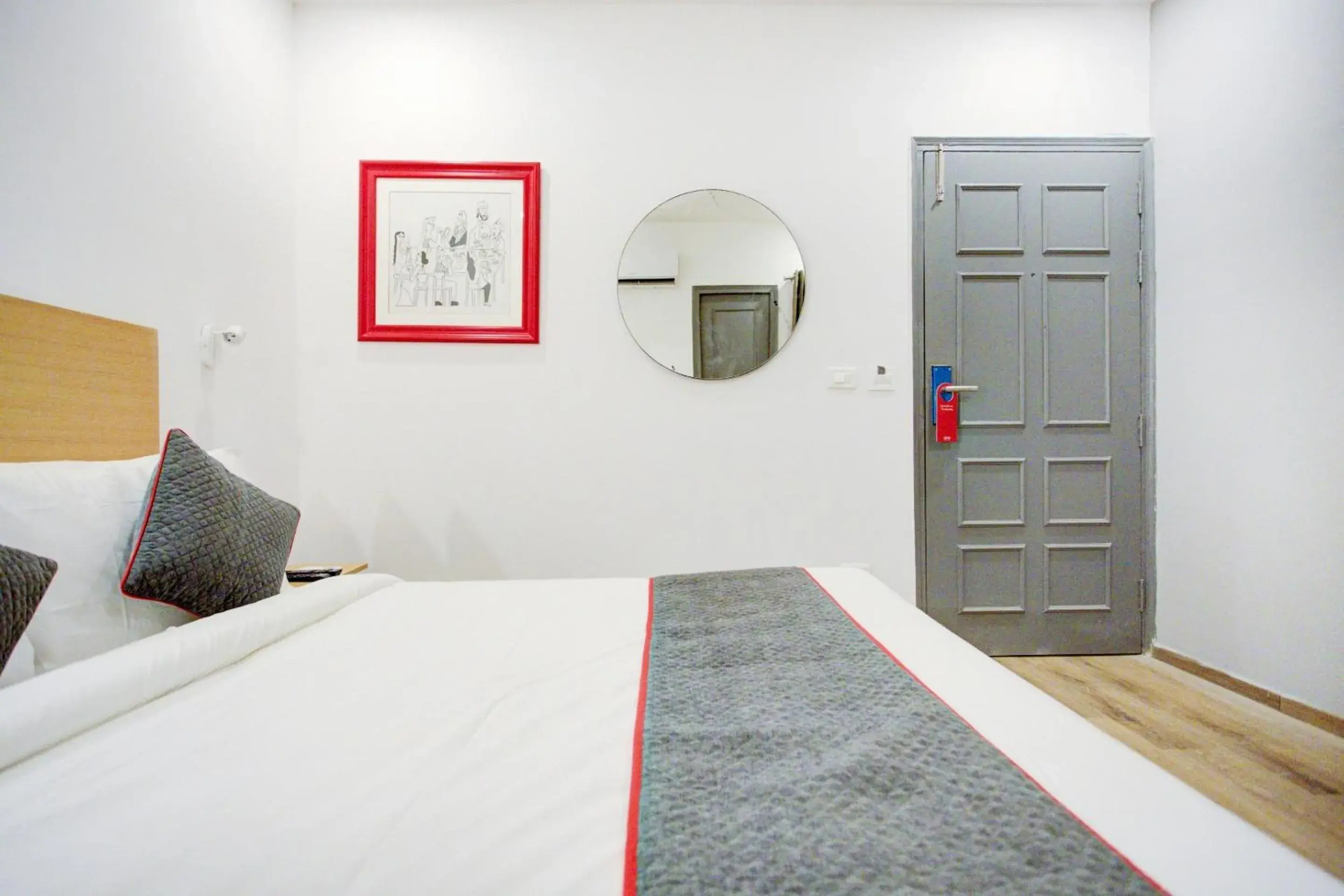 Bedroom, Bed in Super Townhouse Townhouse Atal Chowk Indirapuram Ghaziabad Bedroom, Bed in Super Townhouse Townhouse Atal Chowk Indirapuram Ghaziabad