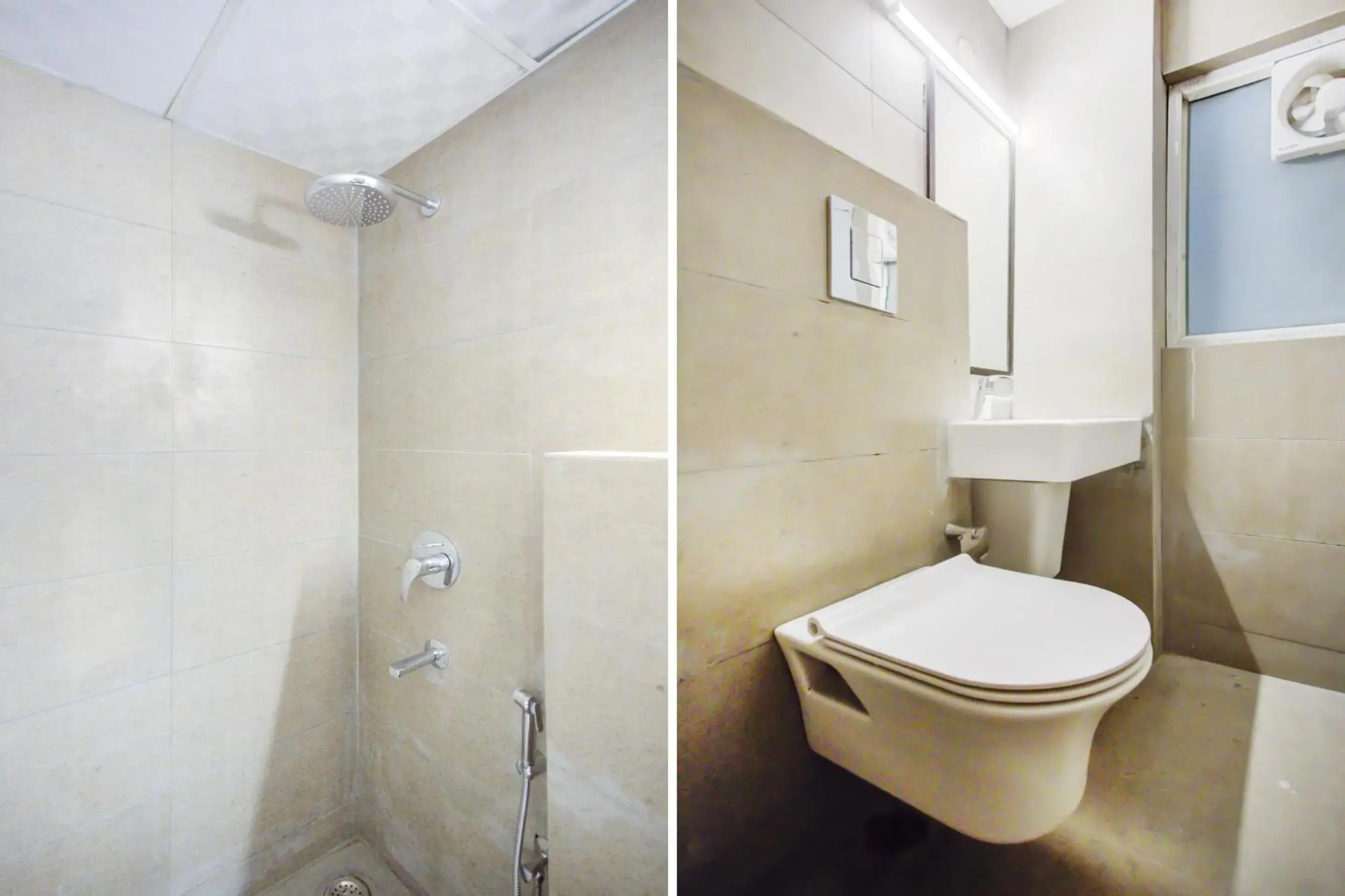 Bathroom in OYO Townhouse 79846 Townhouse 292 Atal Chowk Indirapuram Ghaziabad