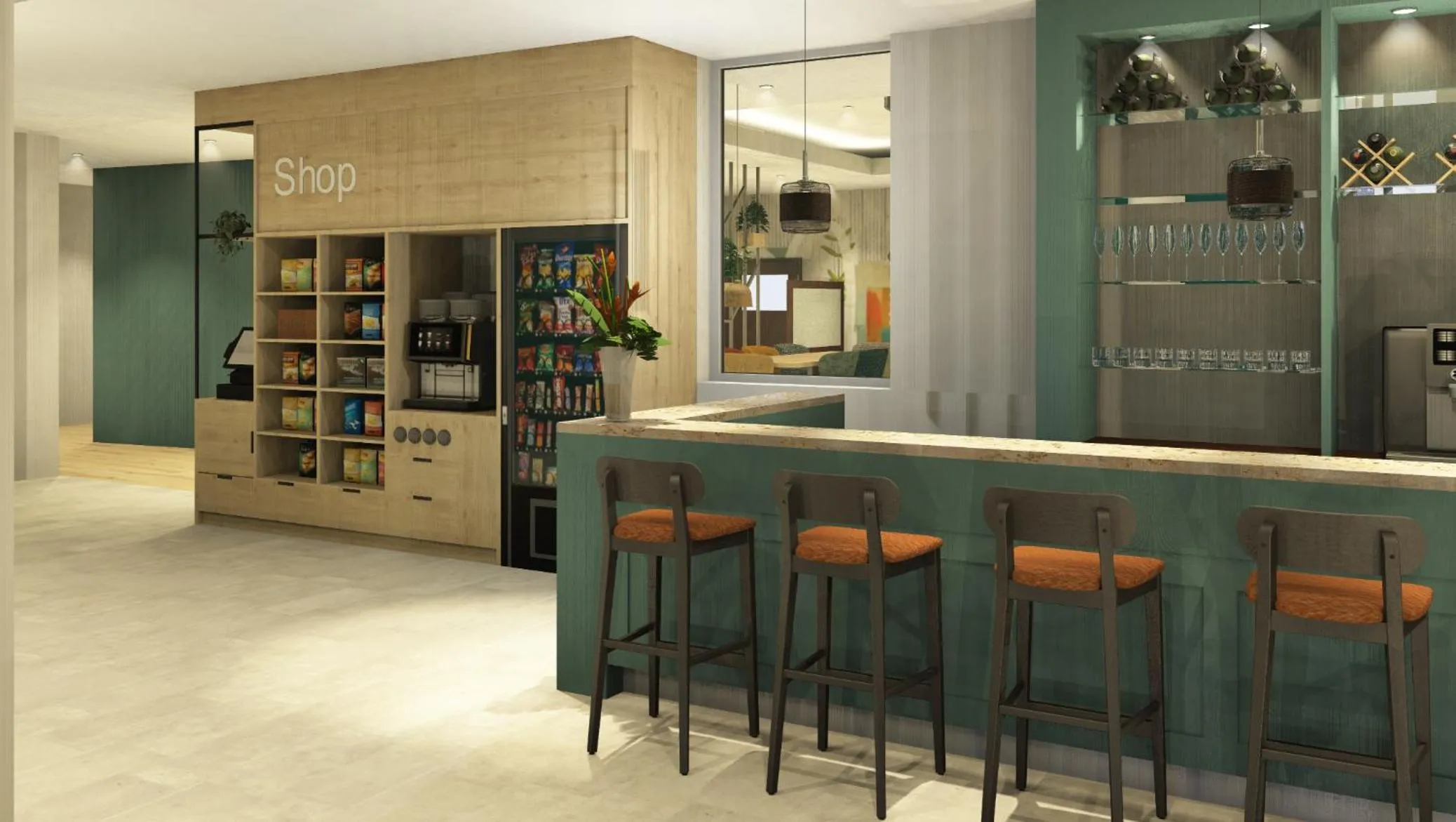 Restaurant/places to eat in Spark by Hilton Essen City Centre