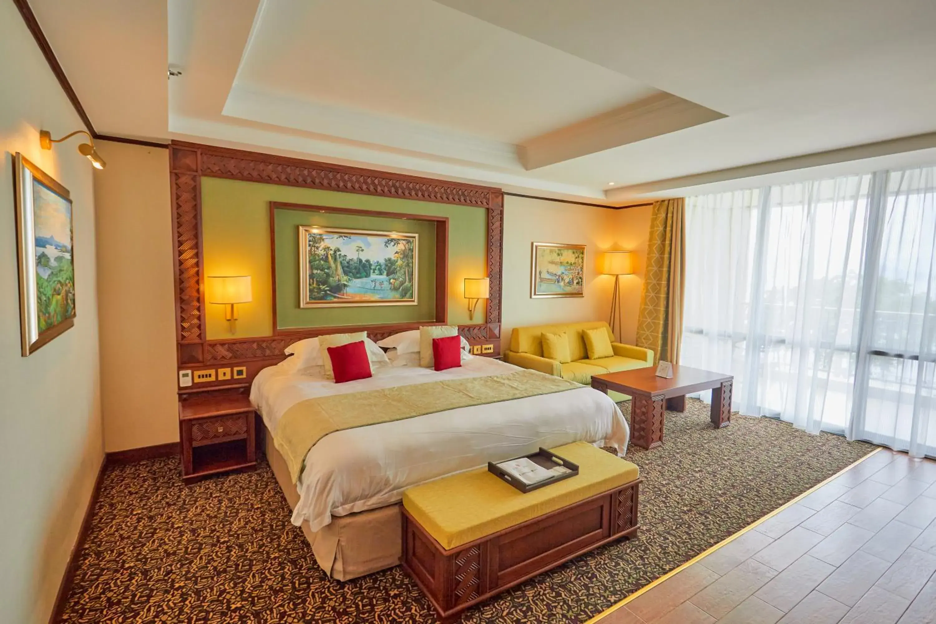 Bed in Goma Serena Hotel Bed in Goma Serena Hotel