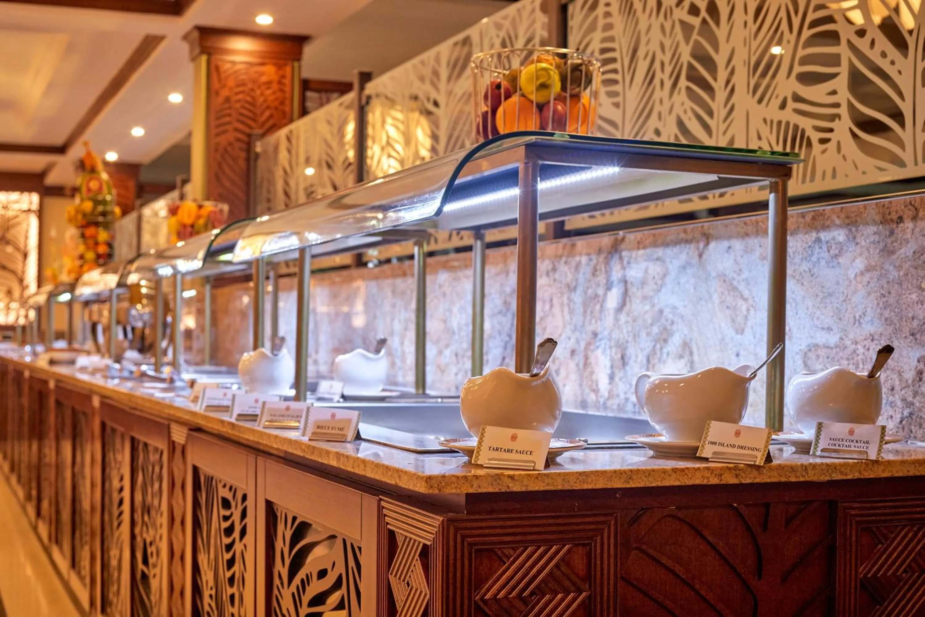 Food and drinks in Goma Serena Hotel