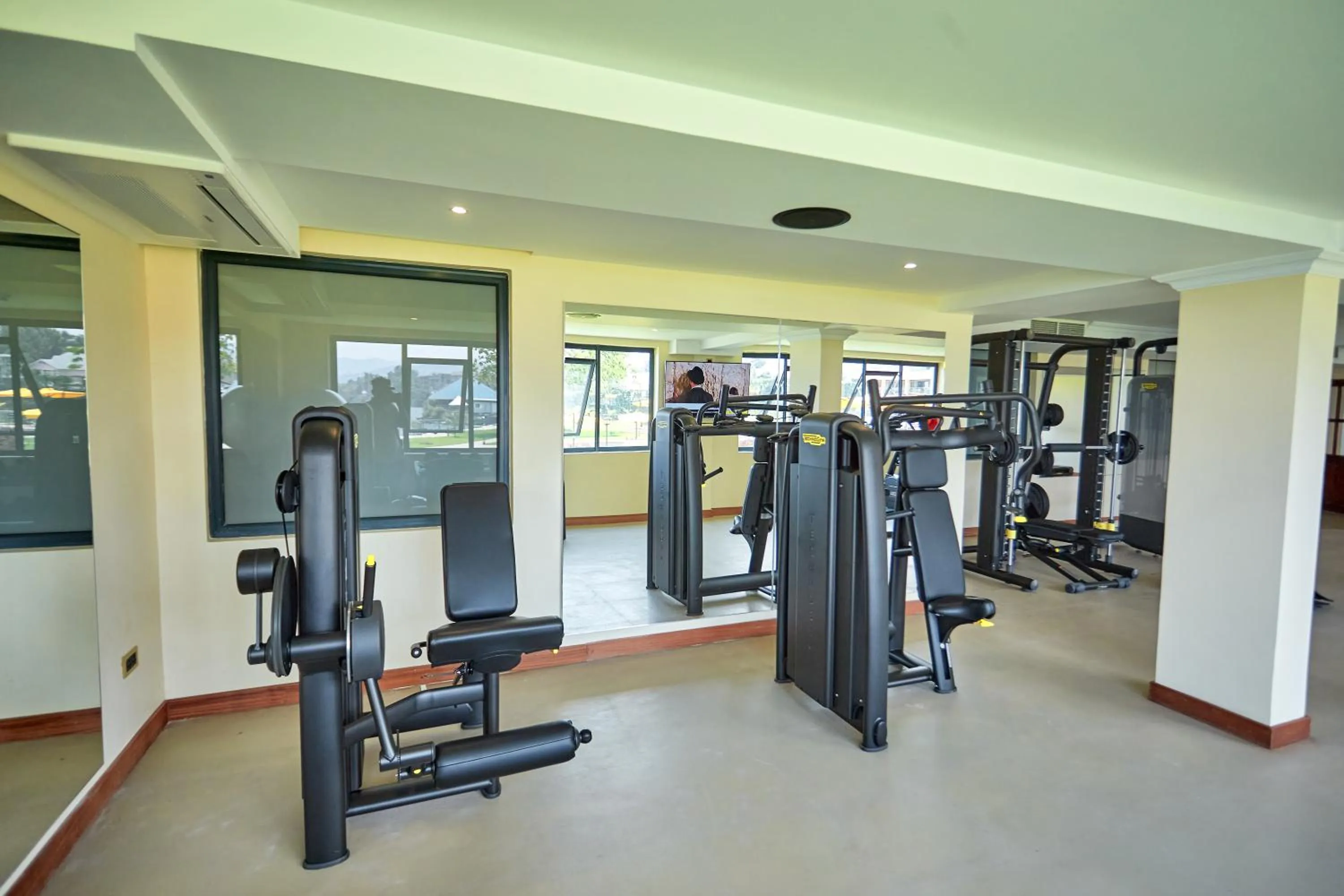 Fitness centre/facilities in Goma Serena Hotel
