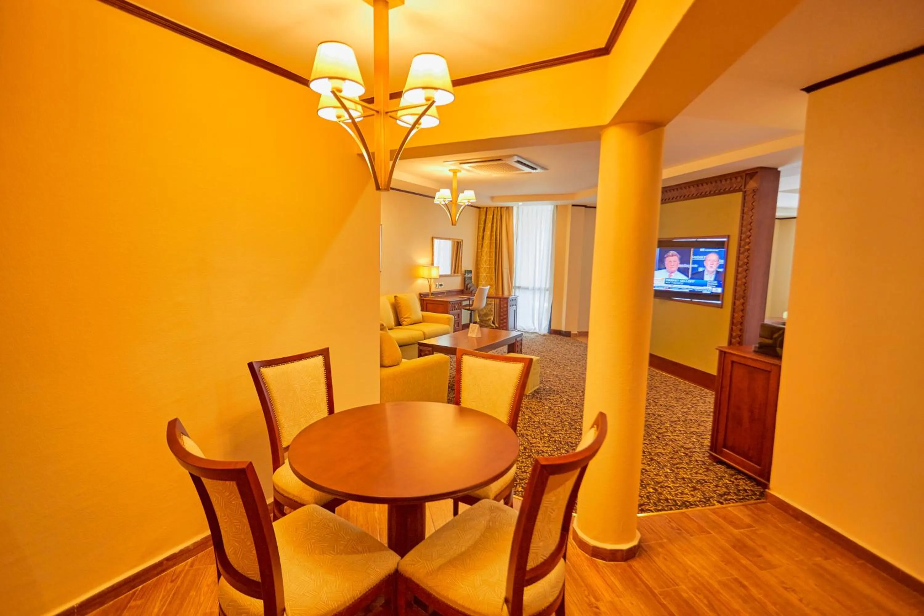 Dining area in Goma Serena Hotel