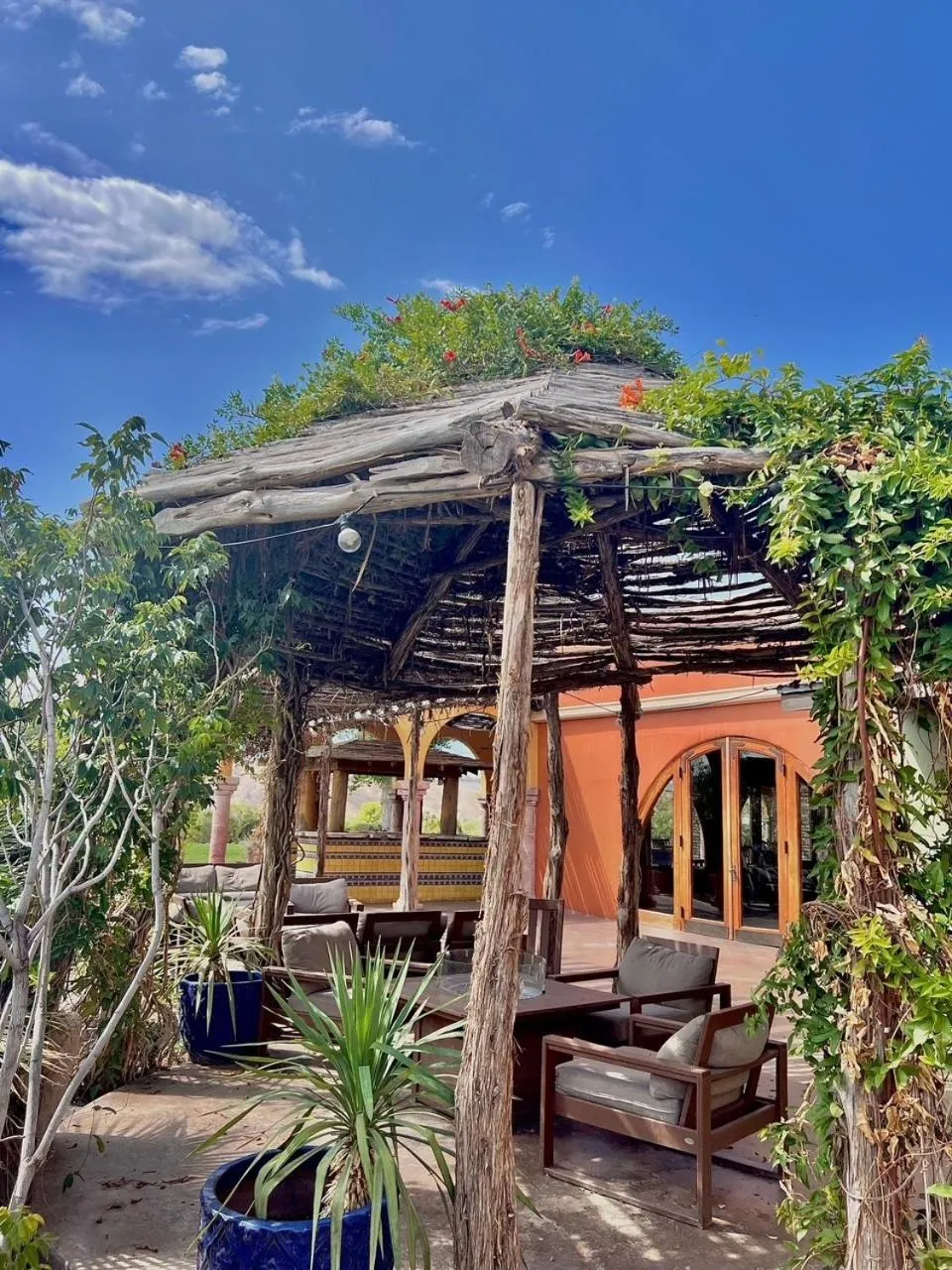 Patio in Lajitas Golf Resort