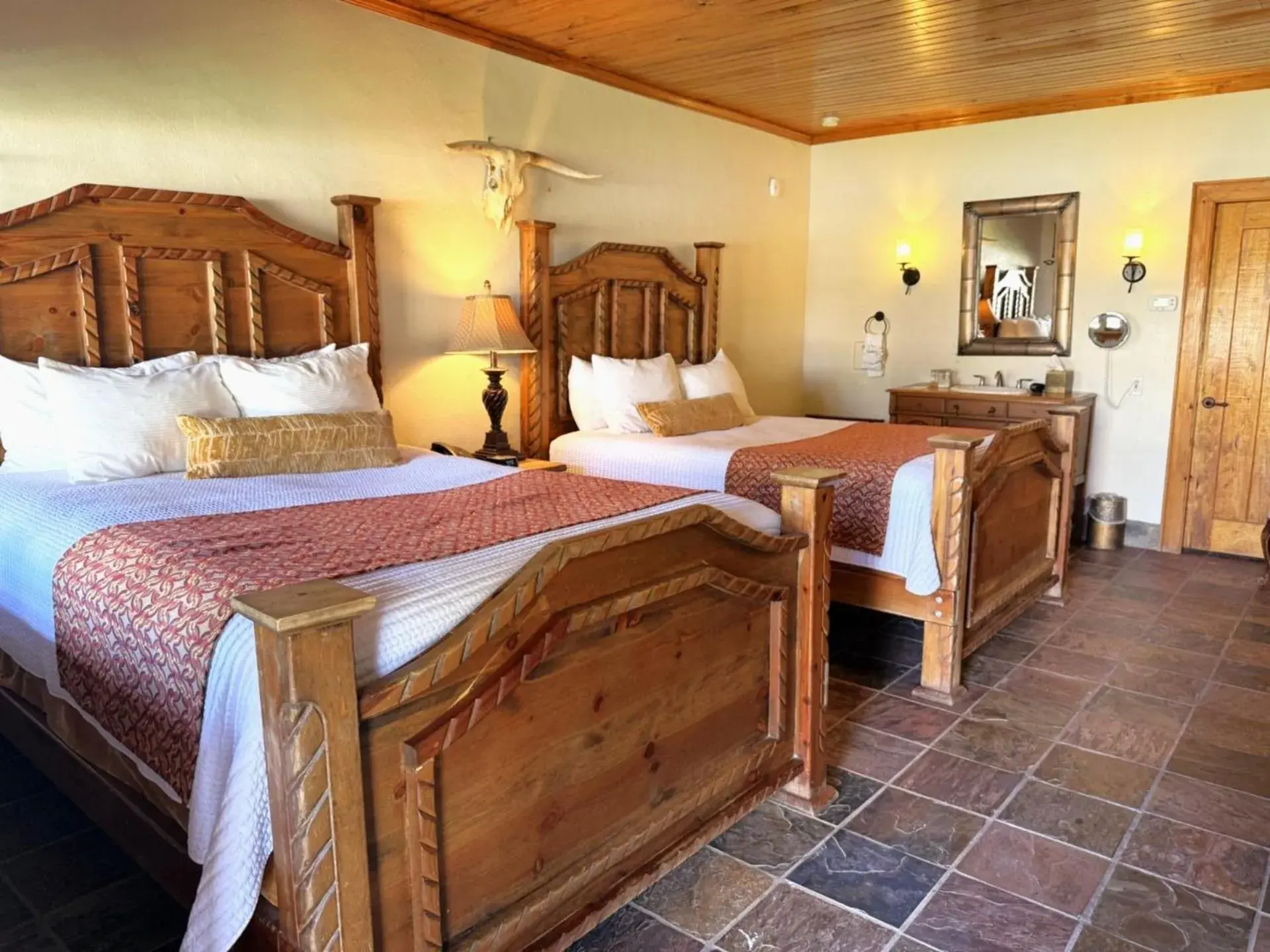 Bed in Lajitas Golf Resort Bed in Lajitas Golf Resort