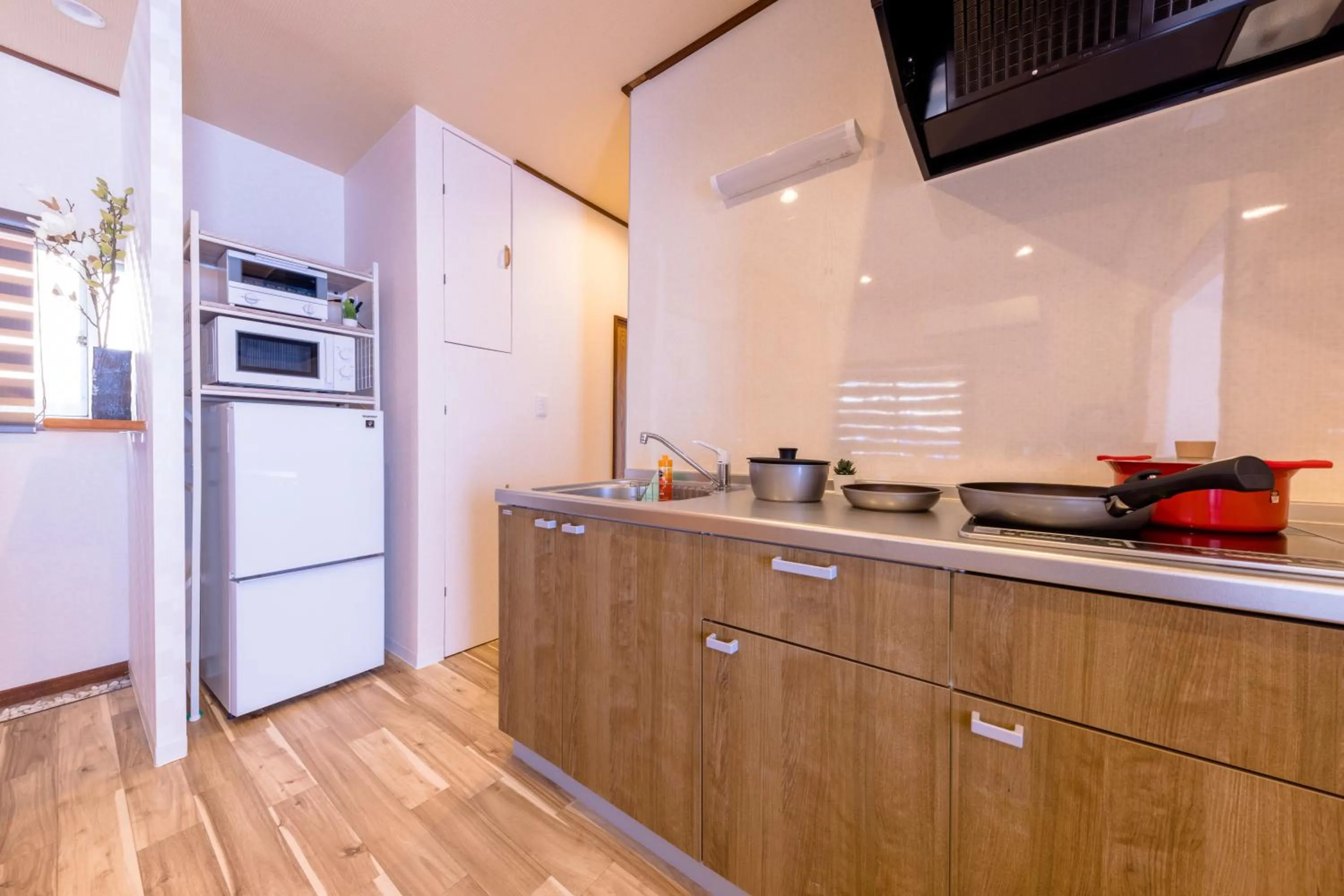 Kitchen or kitchenette in KoKo Terrace Fuji