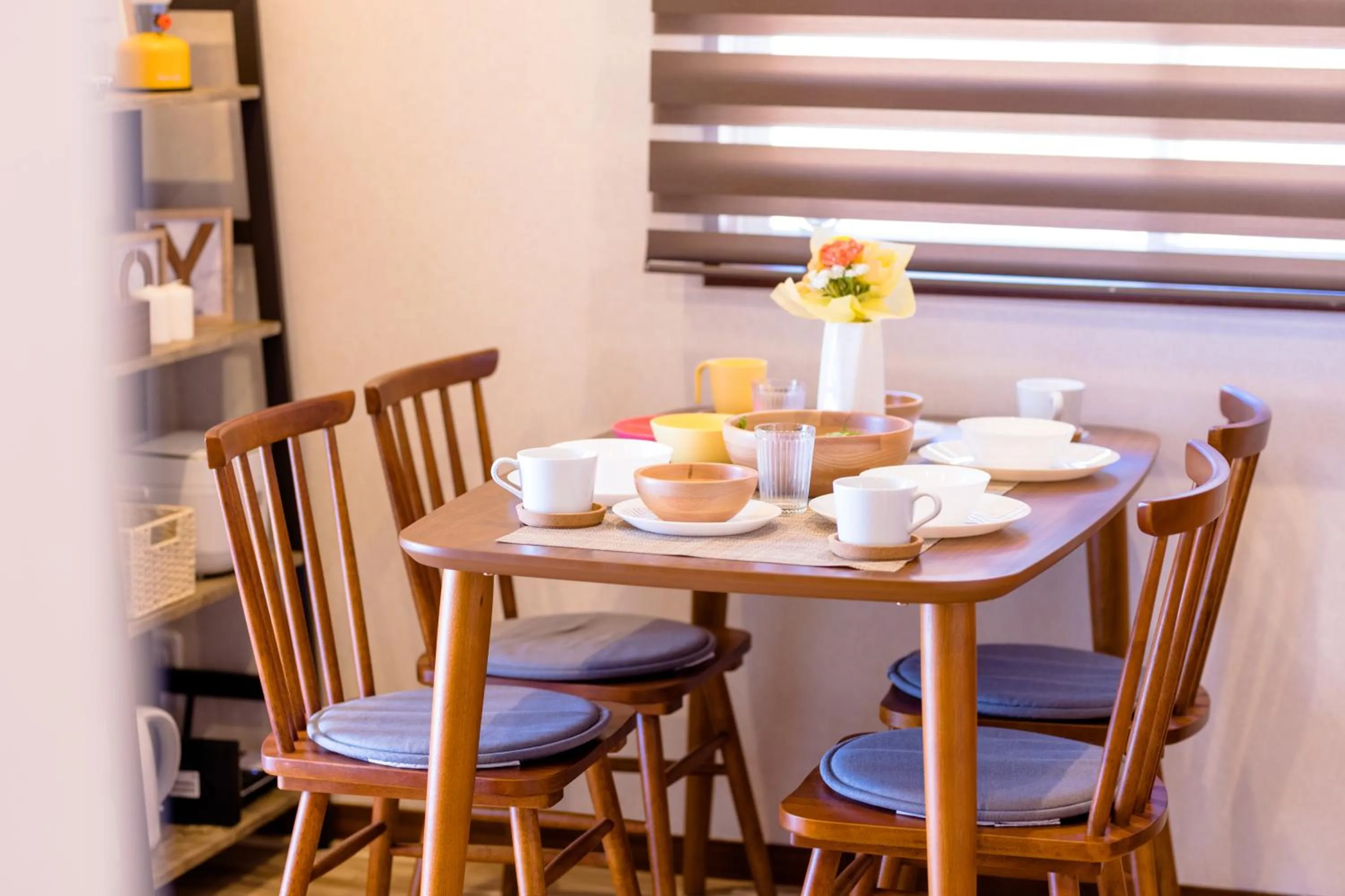 Dining area in KoKo Terrace Fuji