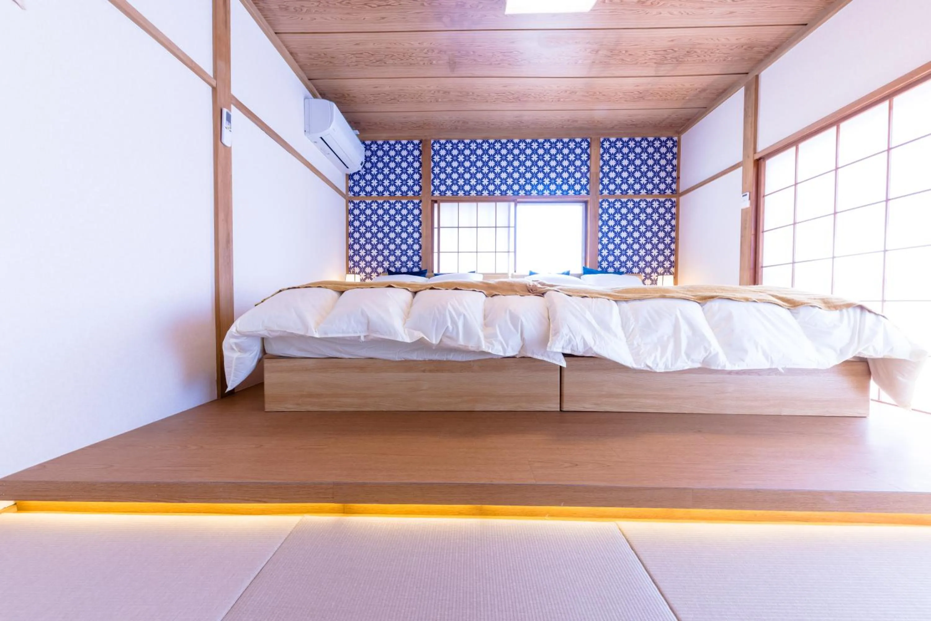 Bed in KoKo Terrace Fuji