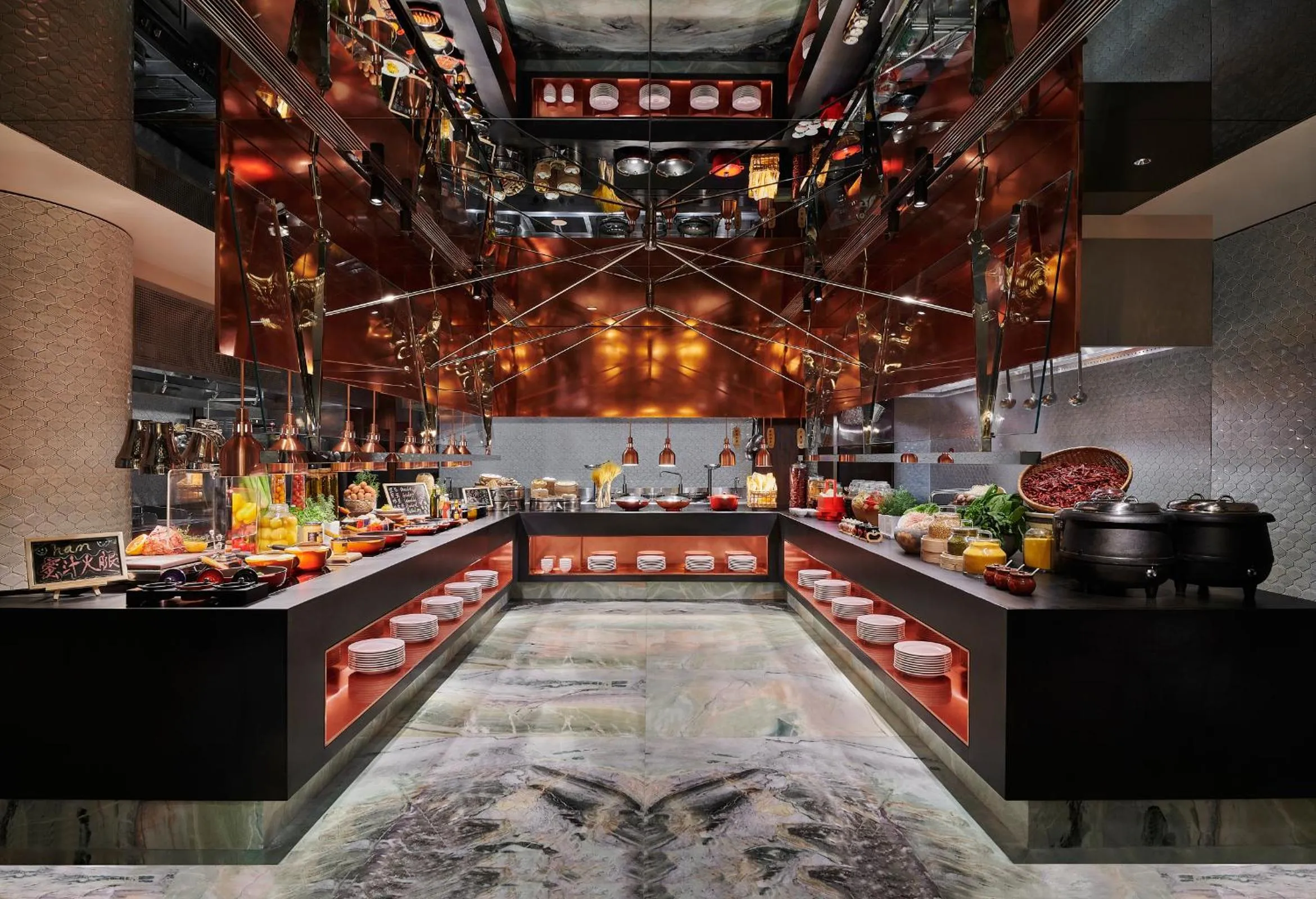 Restaurant/places to eat in Mumian Beijing Daxing International Airport, part of Hyatt