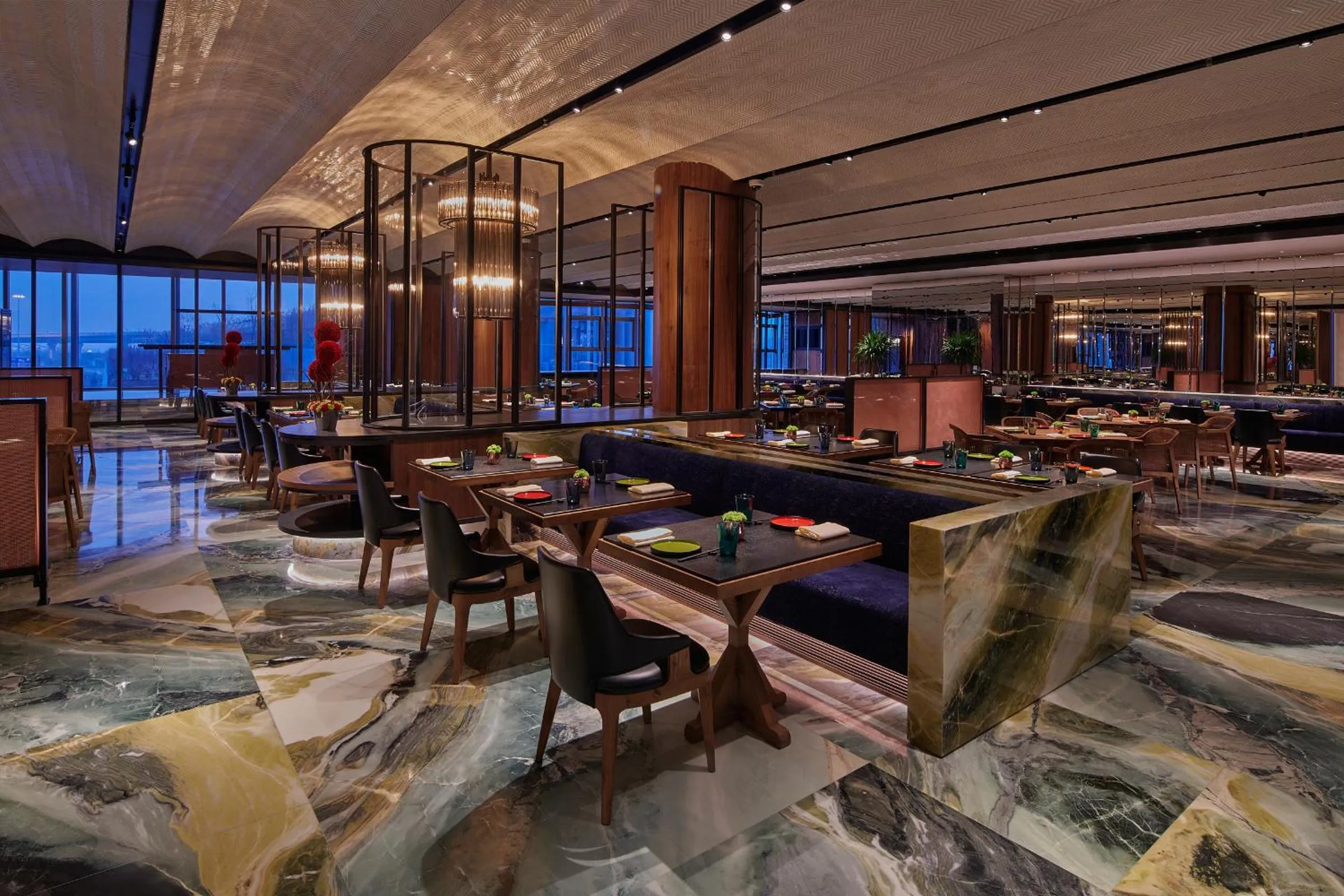 Restaurant/places to eat in Mumian Beijing Daxing International Airport, part of Hyatt