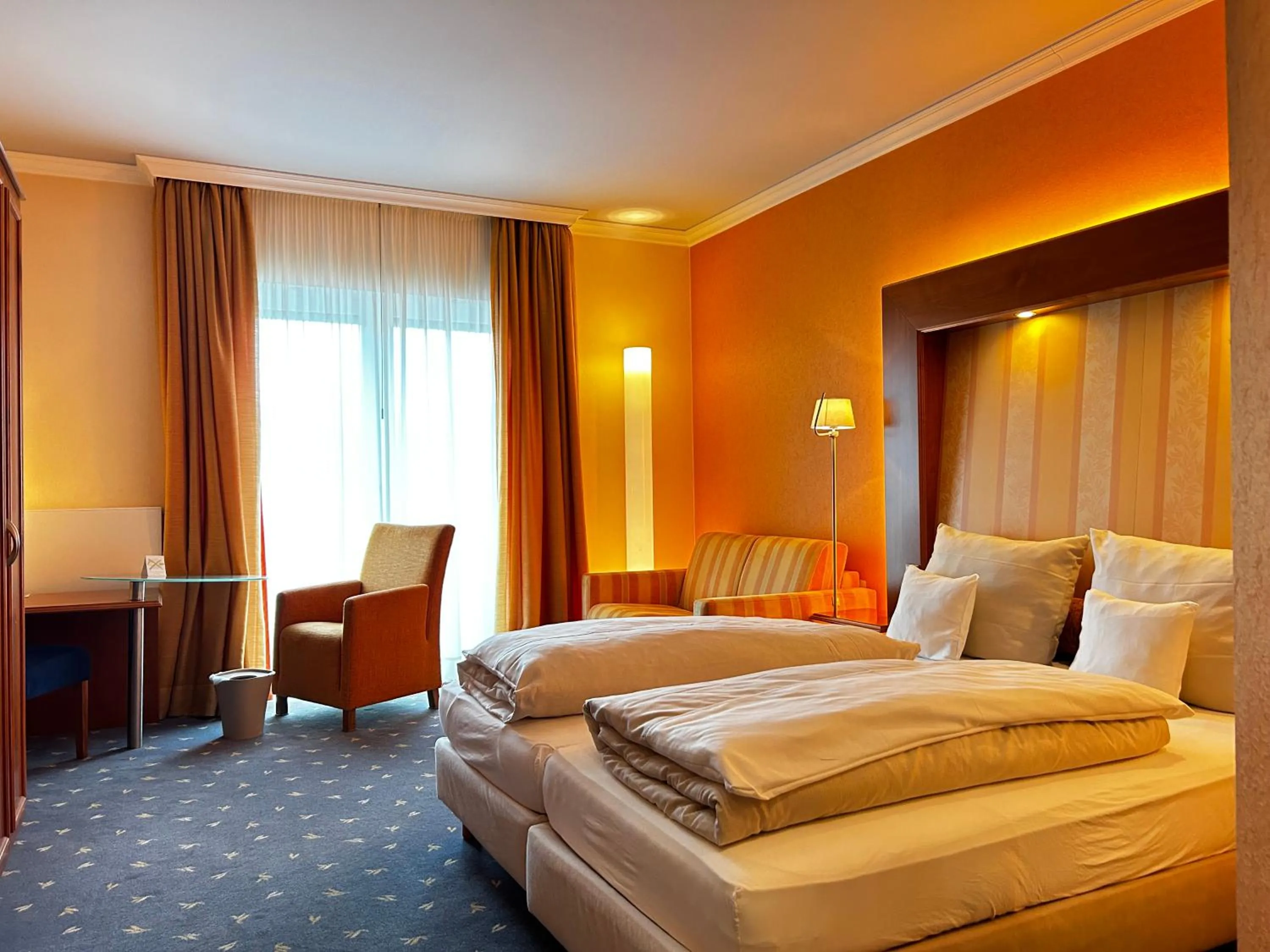 Bed in Hotel Im Engel