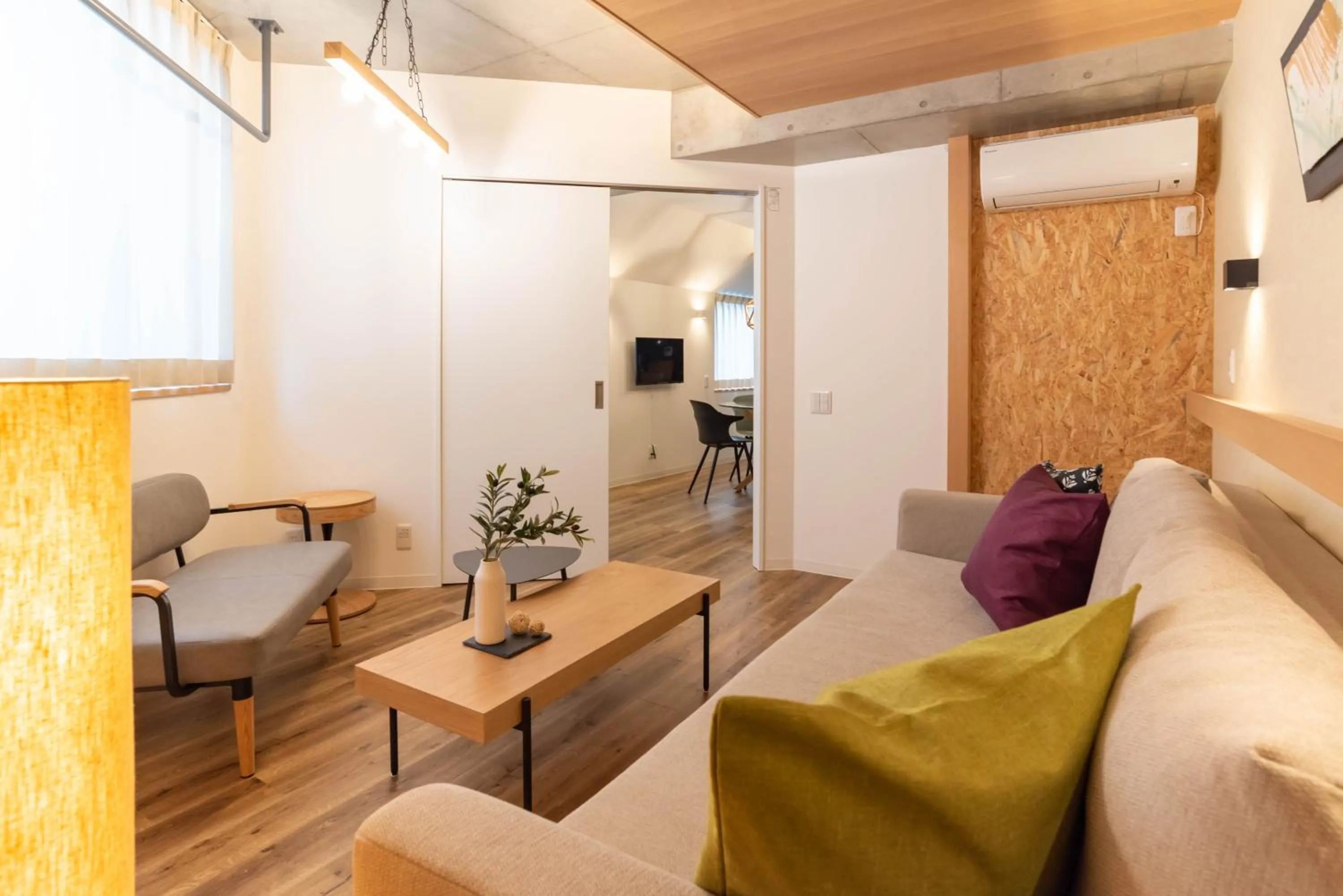 Living room in Alla Scuderia Bijou Suites