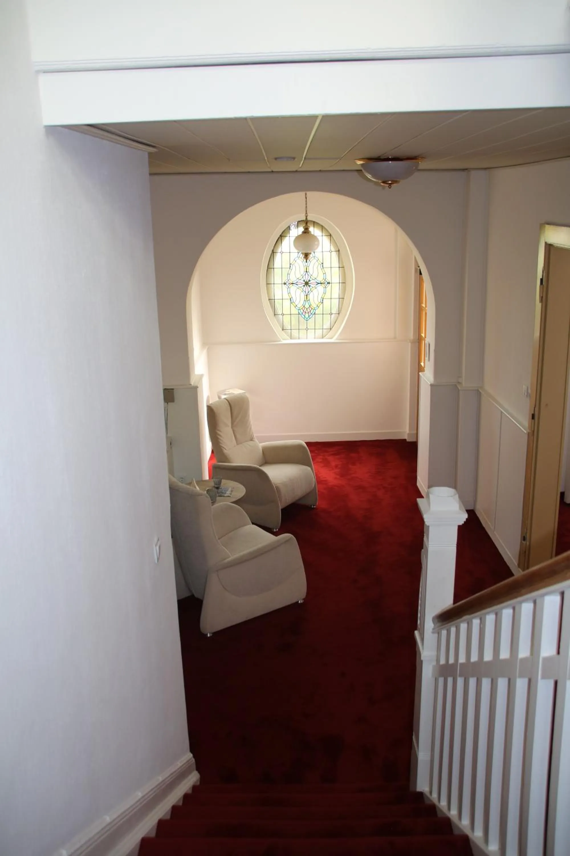Decorative detail, Bed in Hotel Rosengarten