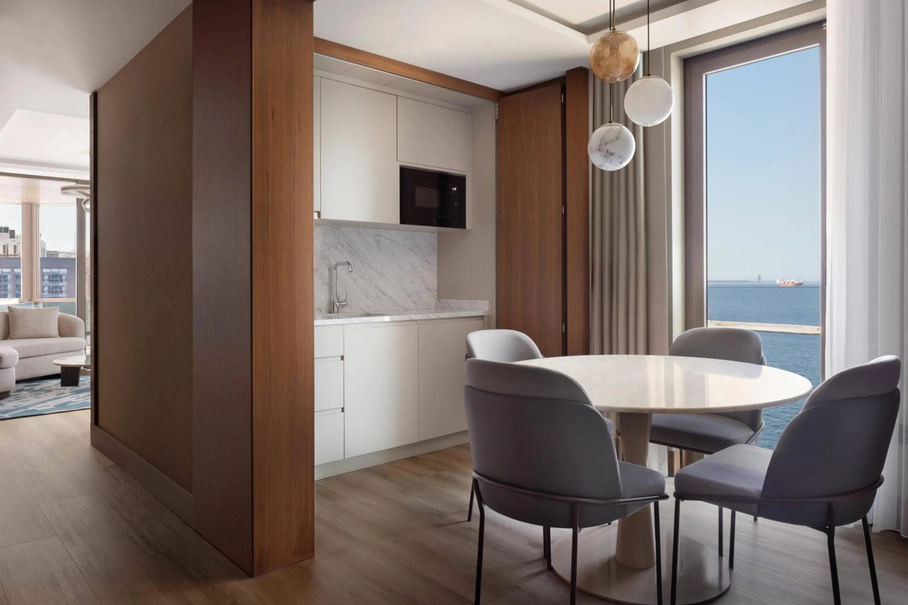 Kitchen or kitchenette in Izmir Marriott Hotel