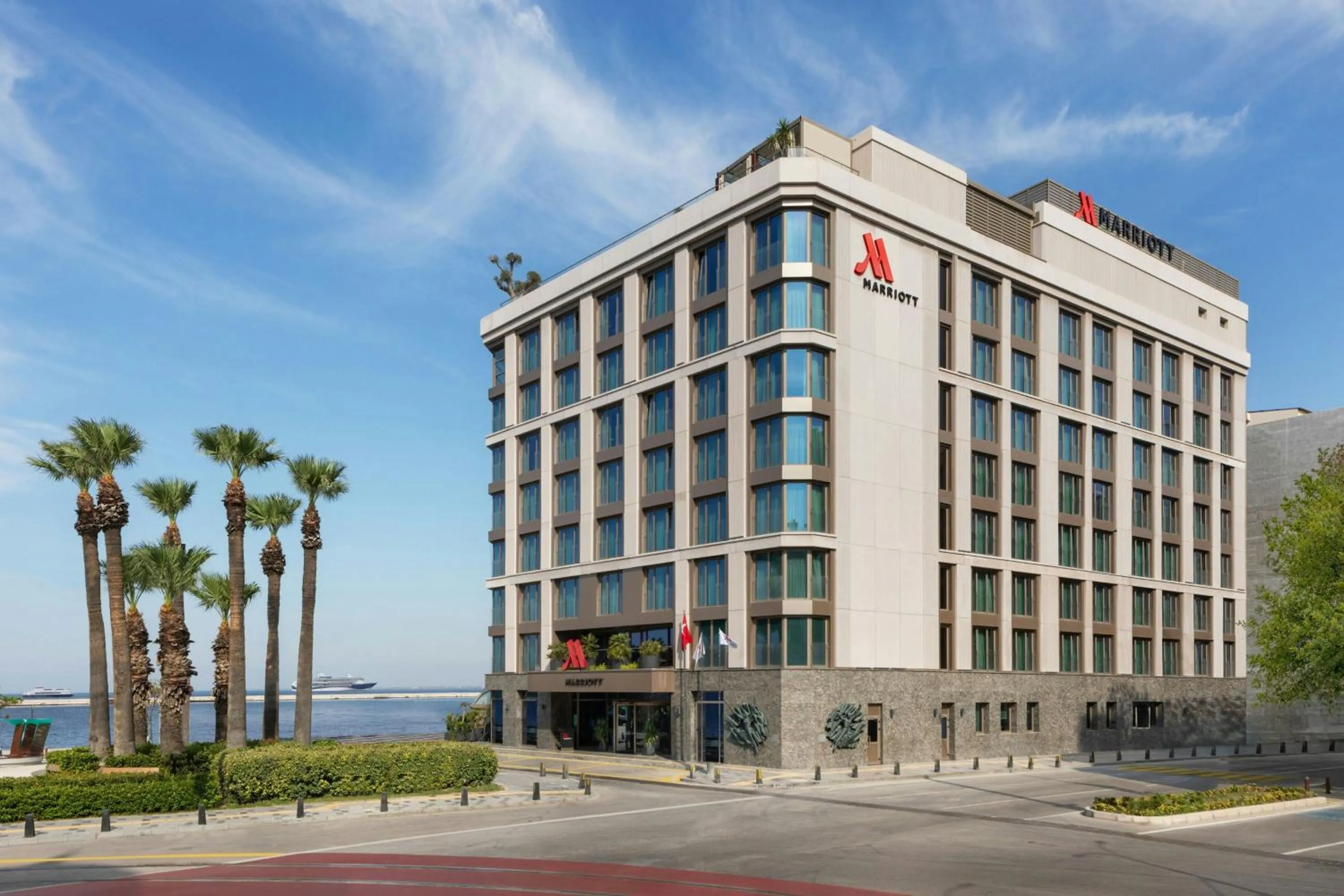 Property building in Izmir Marriott Hotel
