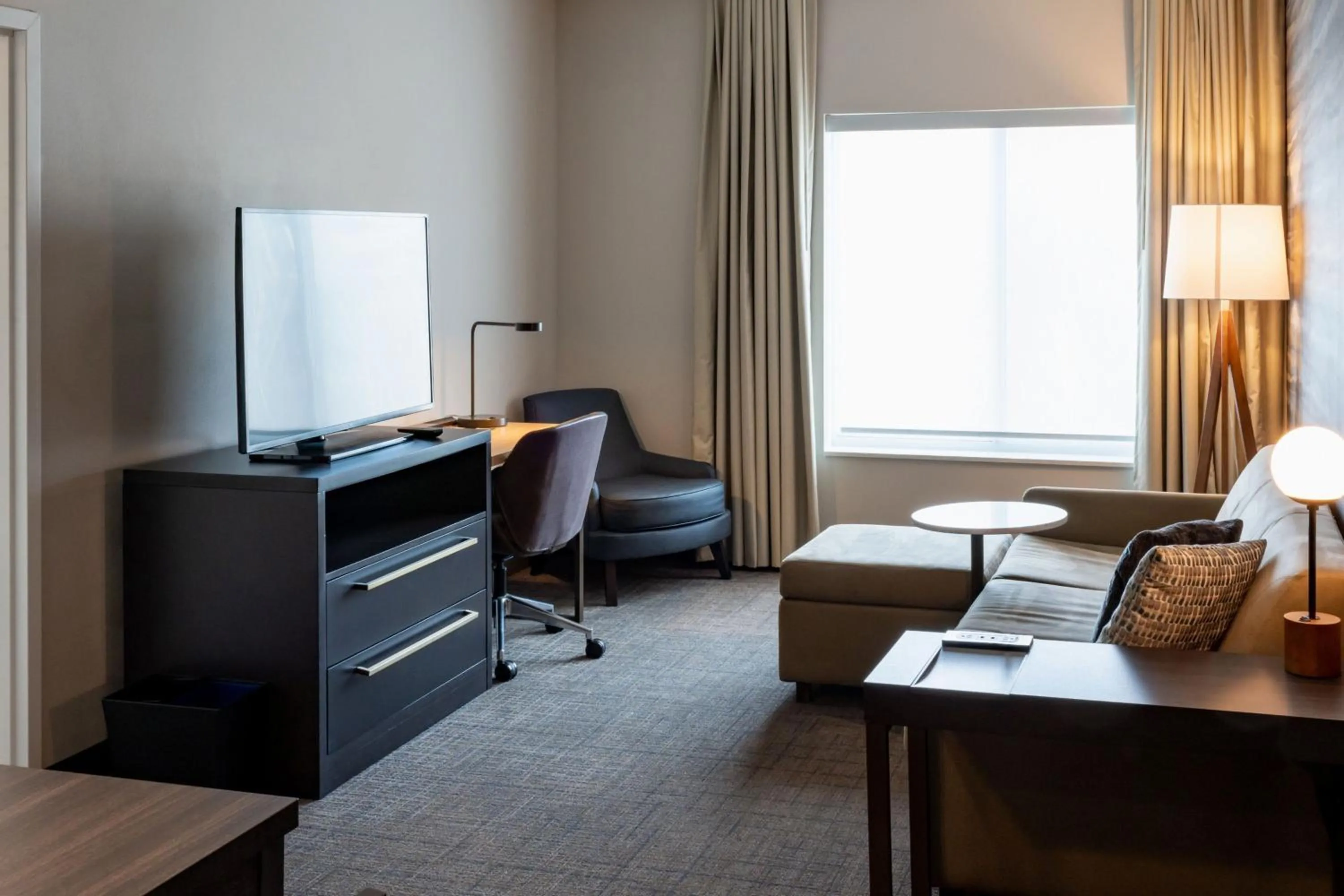 Living room in Residence Inn by Marriott Wilkes-Barre Arena