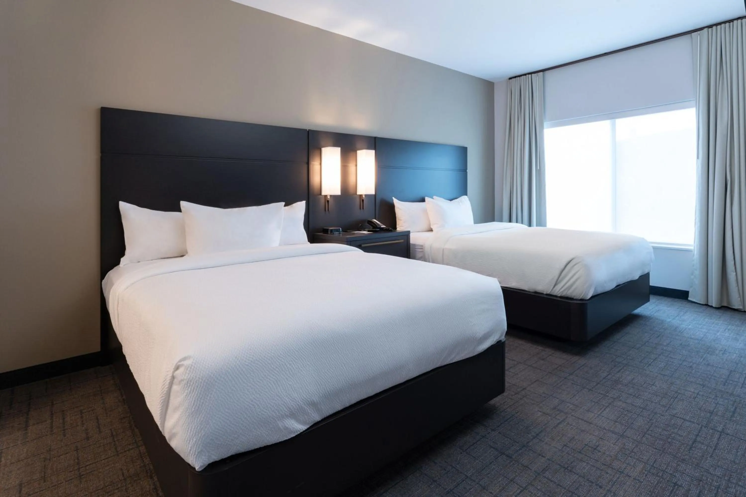 Bedroom, Bed in Residence Inn by Marriott Wilkes-Barre Arena
