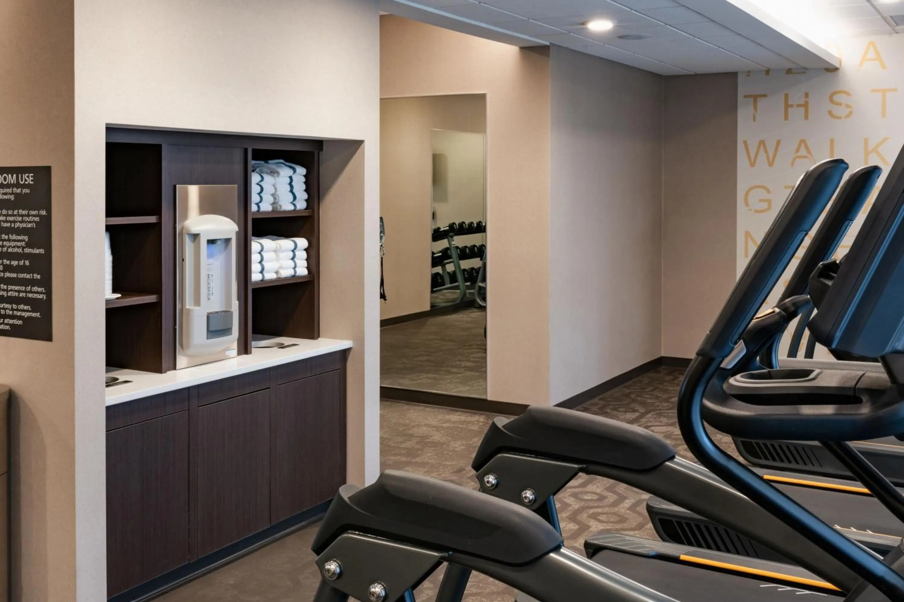 Fitness centre/facilities in Residence Inn by Marriott Wilkes-Barre Arena